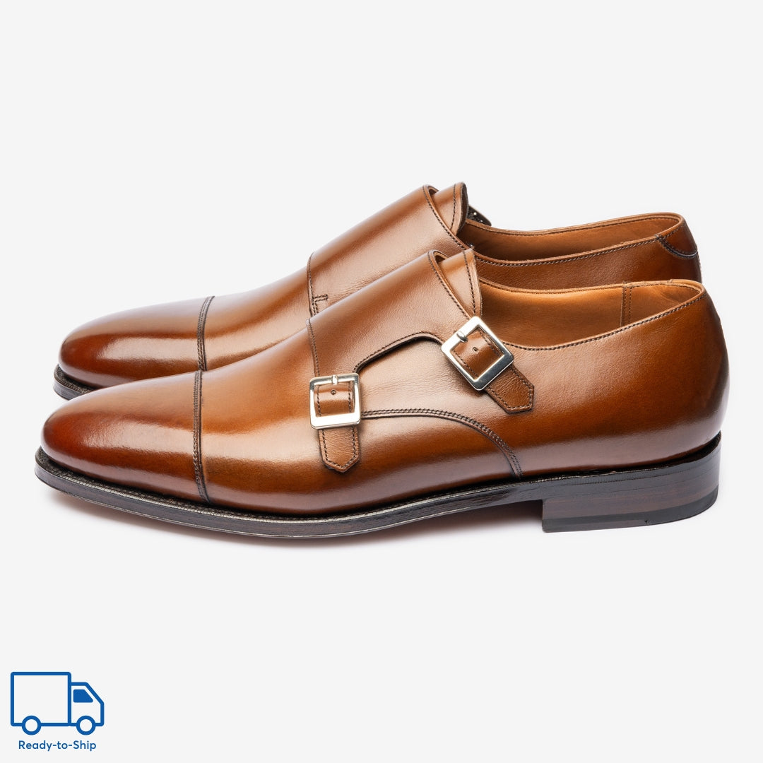 Double Monk - Brown - Zip Last - RTW