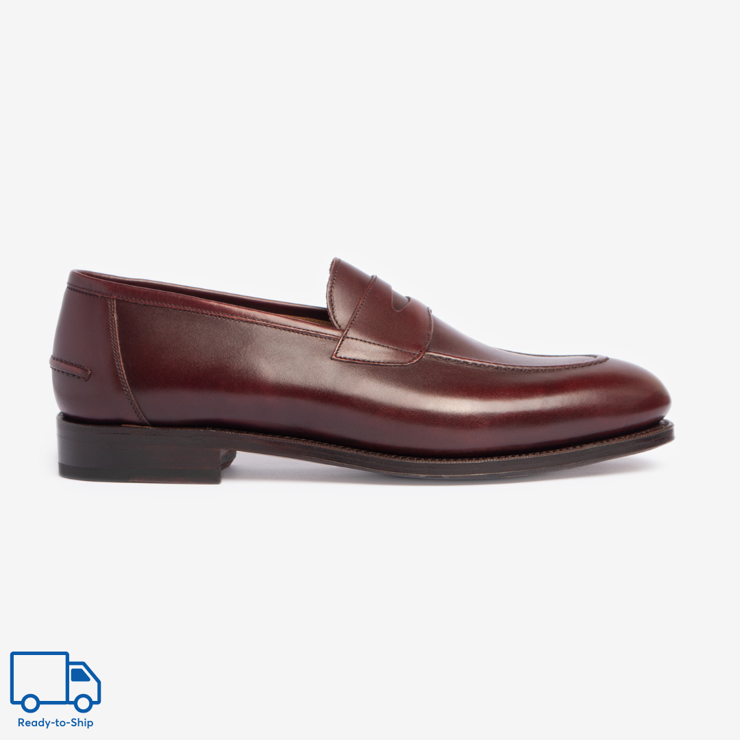 Penny Loafer II - Burgundy - Rufer Last - RTW