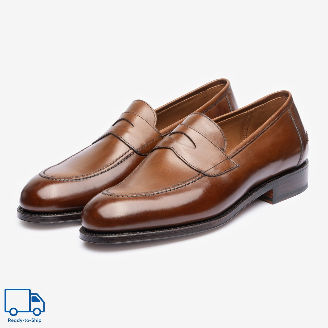 Penny Loafer II - Brown - Rufer Last - RTW
