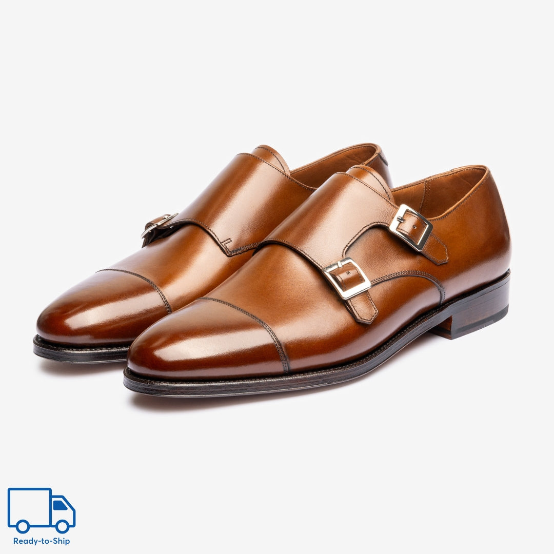 Double Monk - Brown - Zip Last - RTW