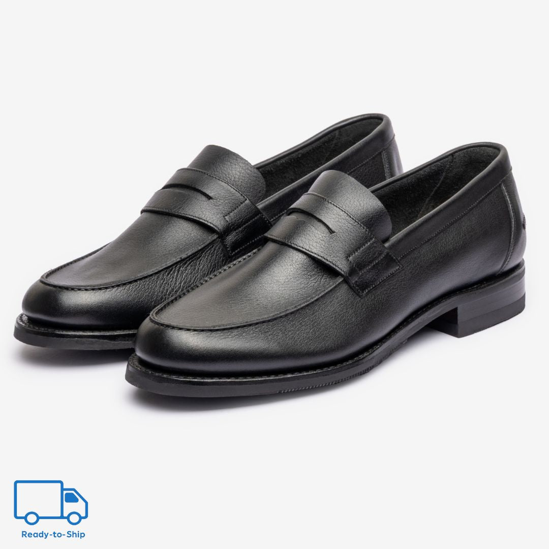 Unlined Moccasin | Noir - Armin Last