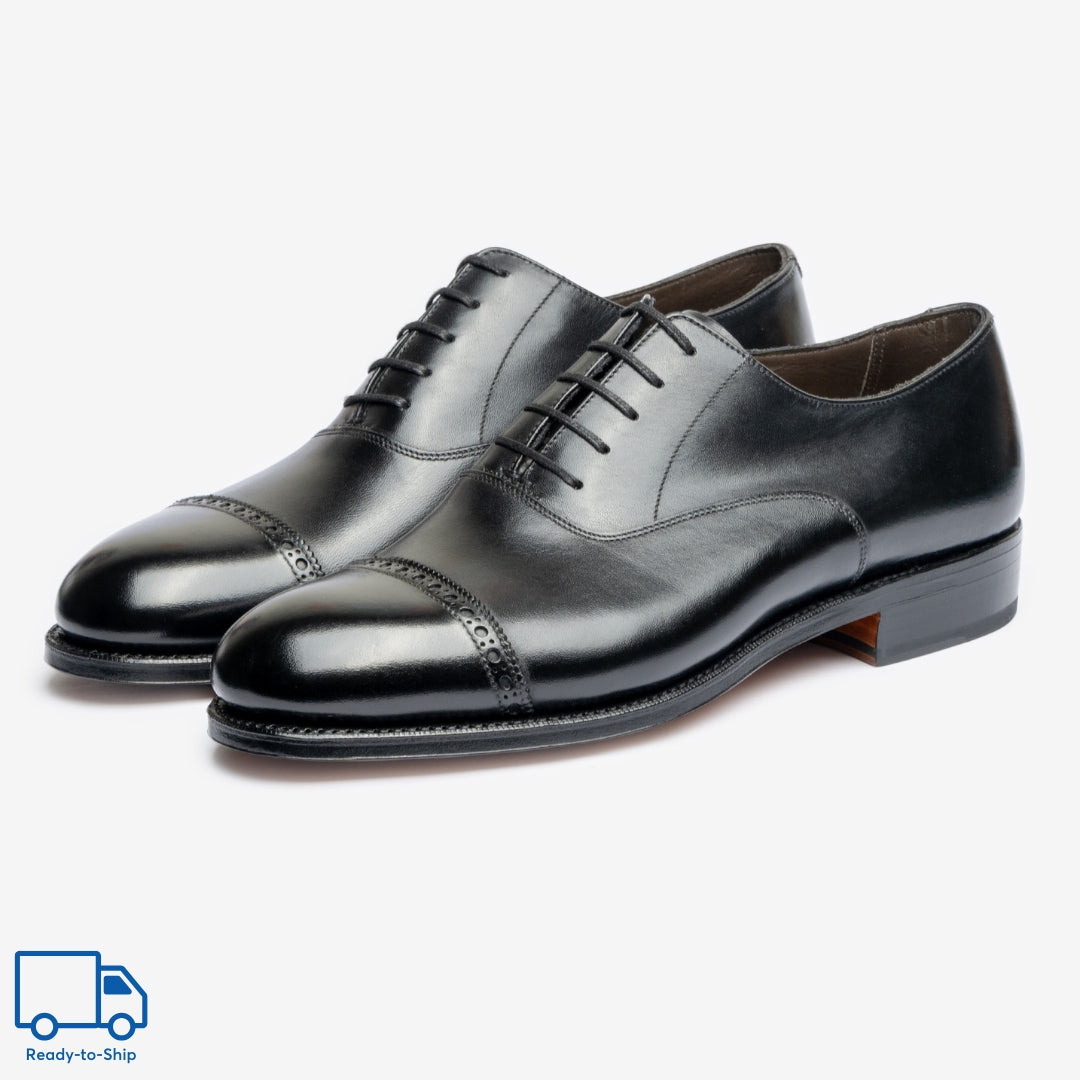 Punch Cap Oxford  - Black - Rui Last - RTW