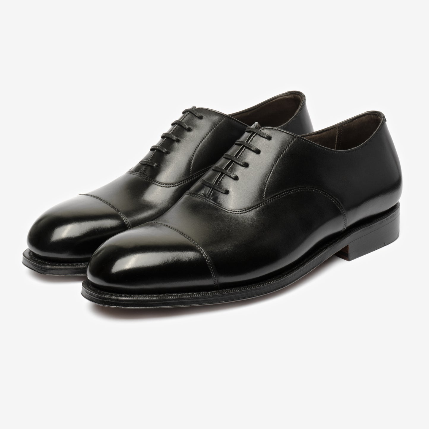 Straight Tip Oxford - Black - Char Last