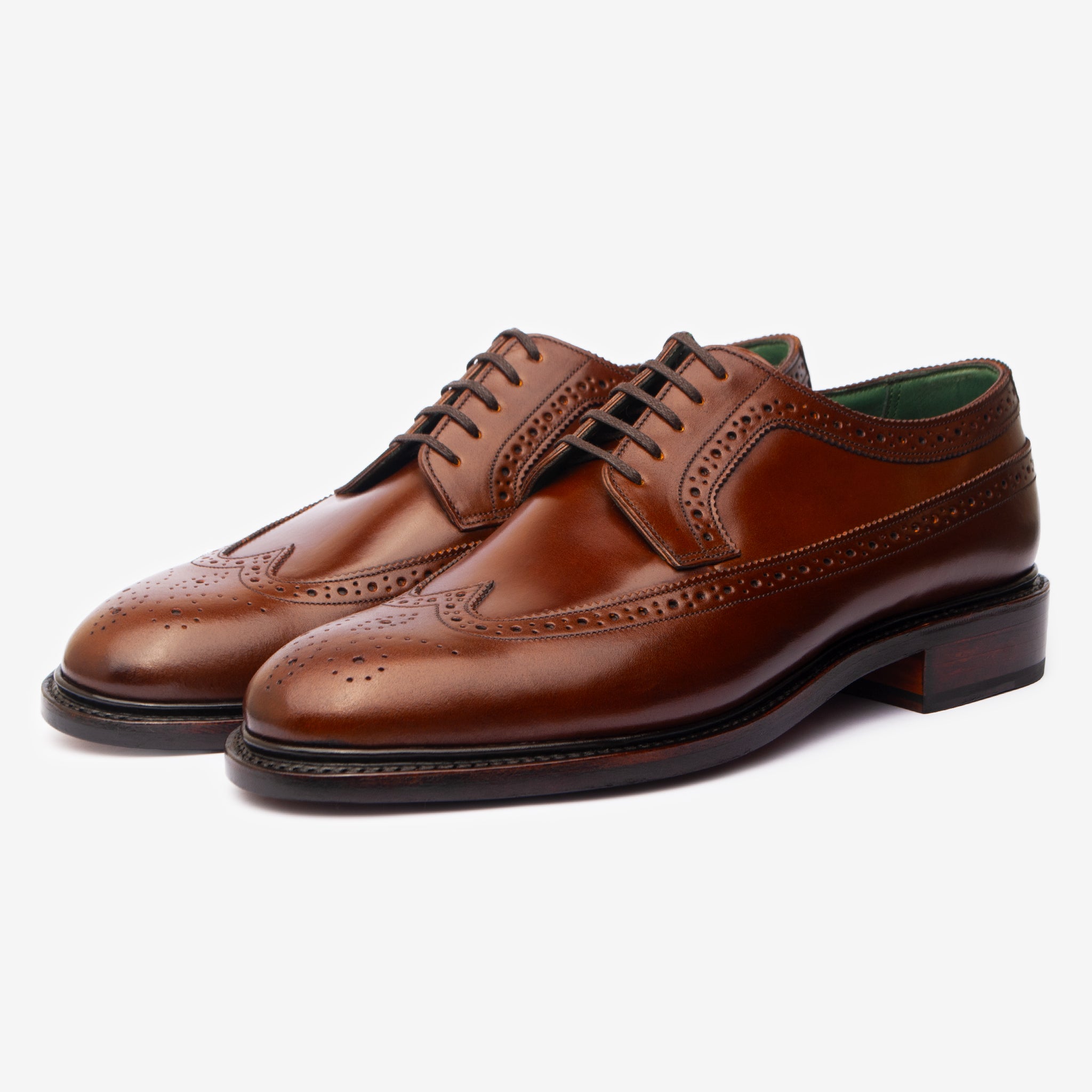 Longwing Derby |  Cognac Shell Cordovan - Rui Last
