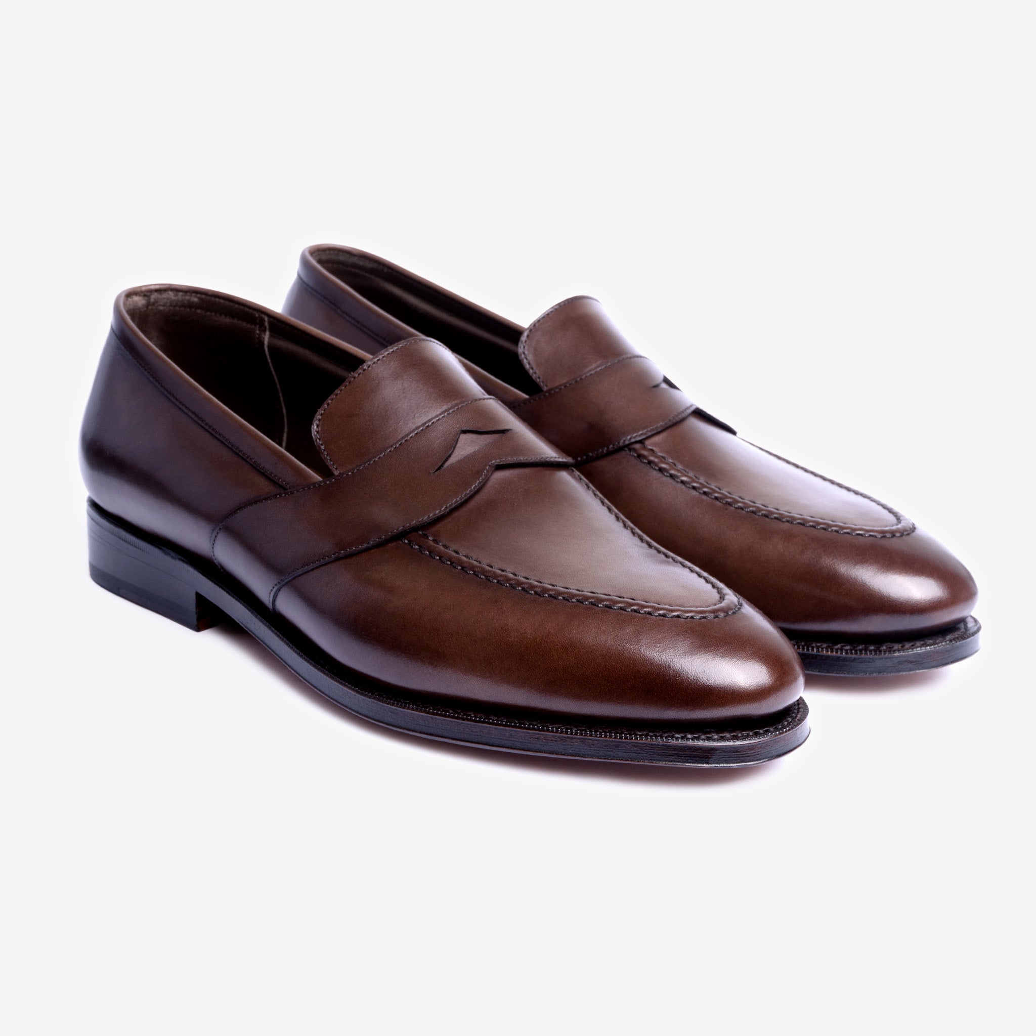 Full Strap Penny Loafer |  Bitter Choco - Zilo Last