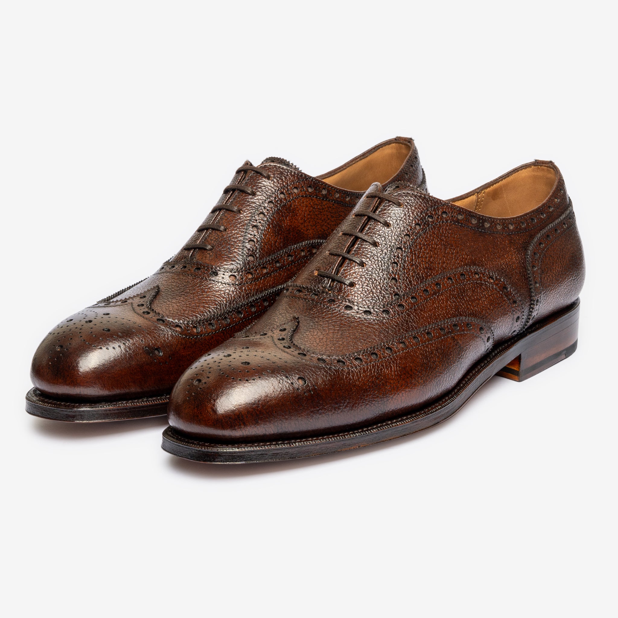 Wingtip Oxford |  PDM Brown - Char Last