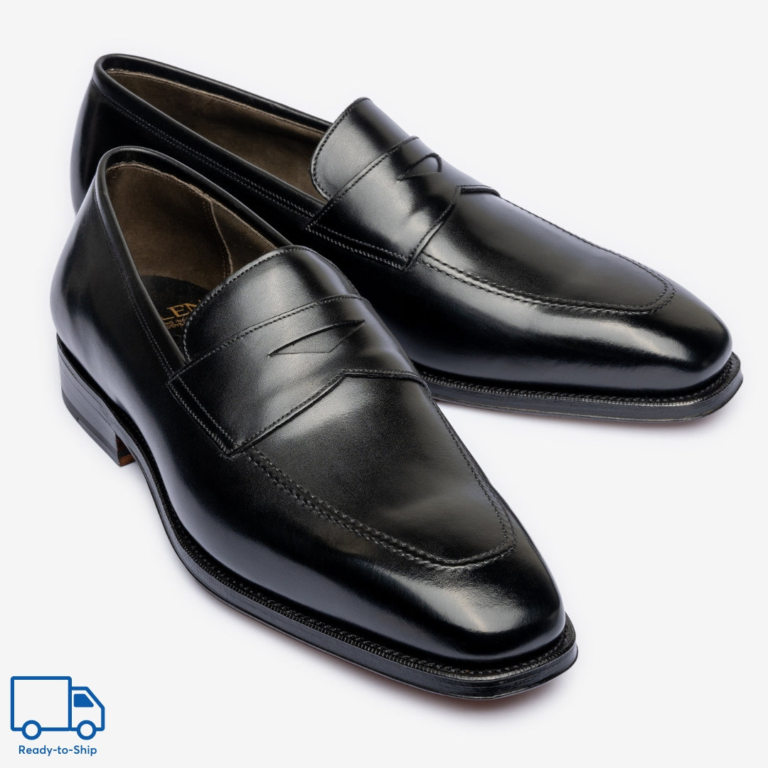 Penny Loafer |  Black  - Deer Last