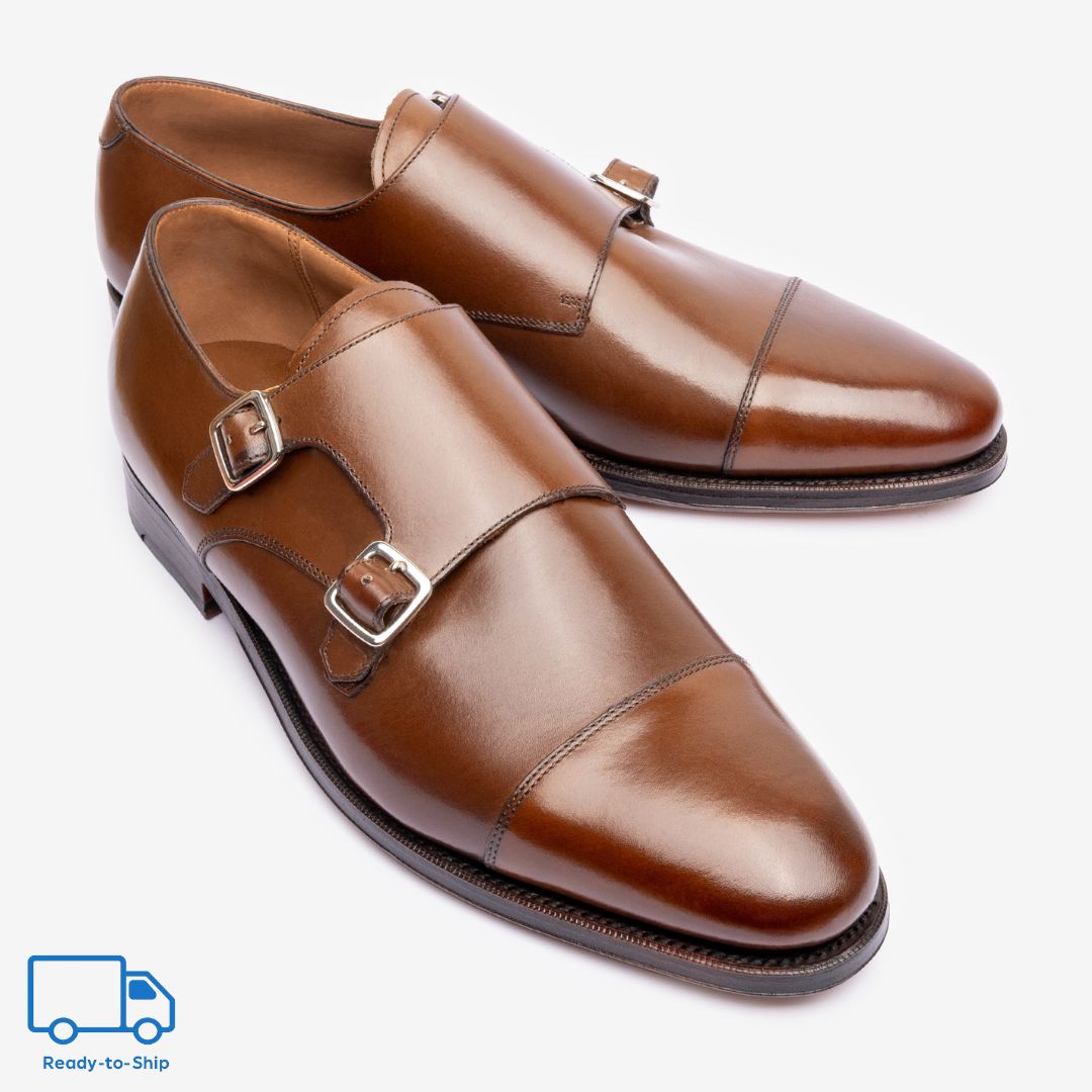 Double Monk - Brown - Zip Last - RTW