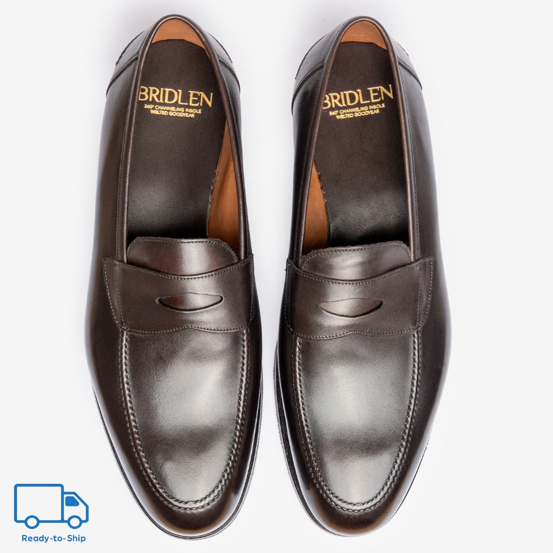 Penny Loafer Ii |  Bitter Choco - Rufer Wide Last