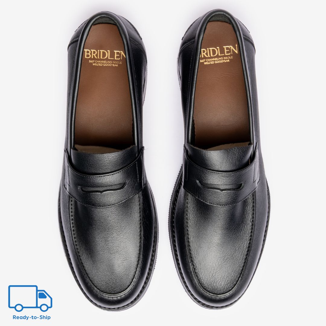 Unlined Moccasin | Noir - Armin Last