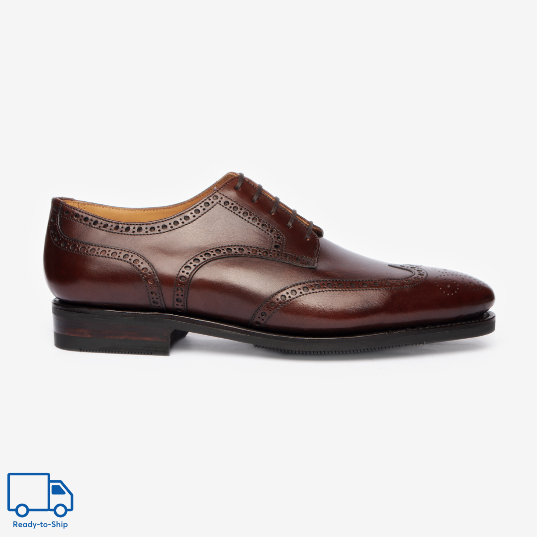 Wingtip Derby |  Brown - Zip Last