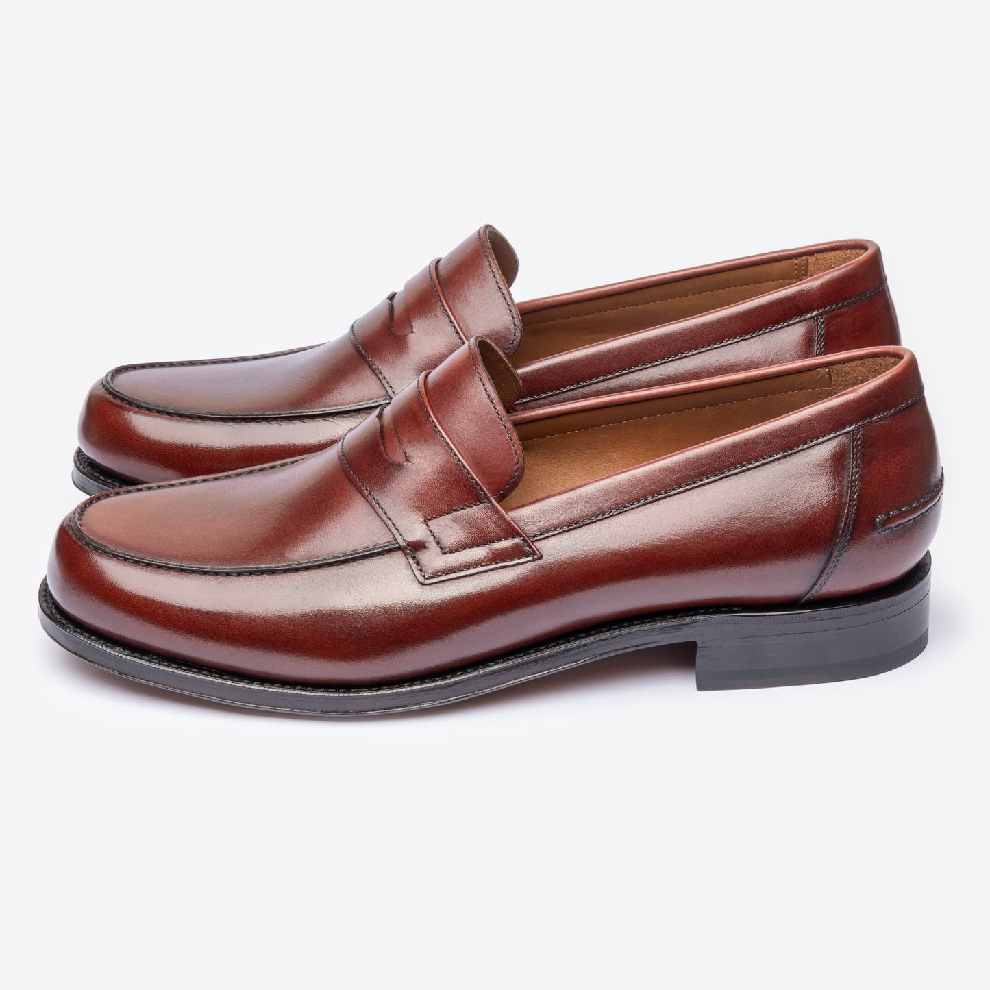 Moccasin - Burgundy - Armin Last