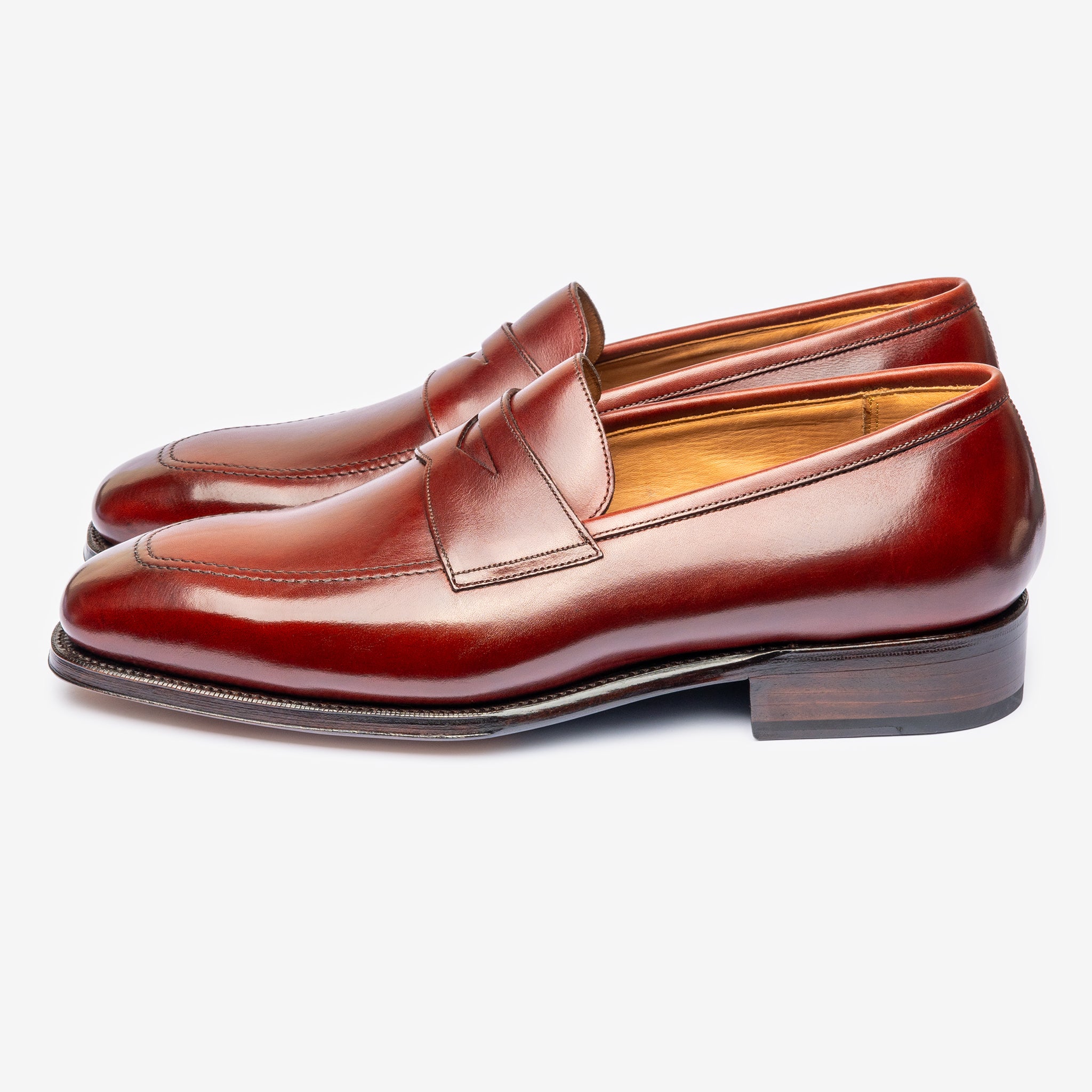 Penny Loafer - Burgundy - Deer Last – Bridlen