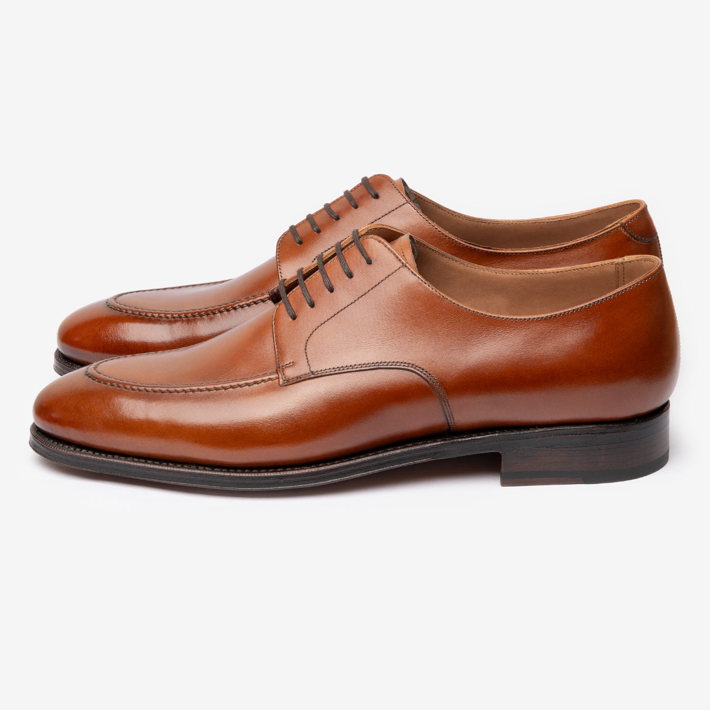 U-Tip Derby - Tan - Chip Last