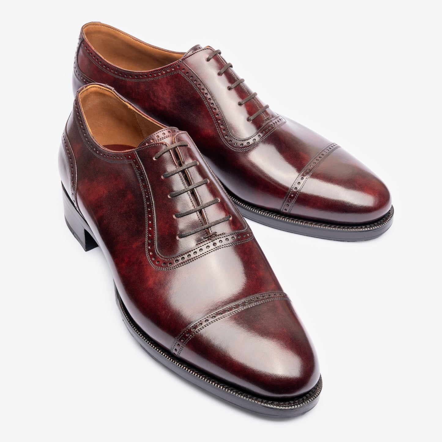 Austere Adelaide - Burgundy Museum Calf - Chip Last - Founders 25