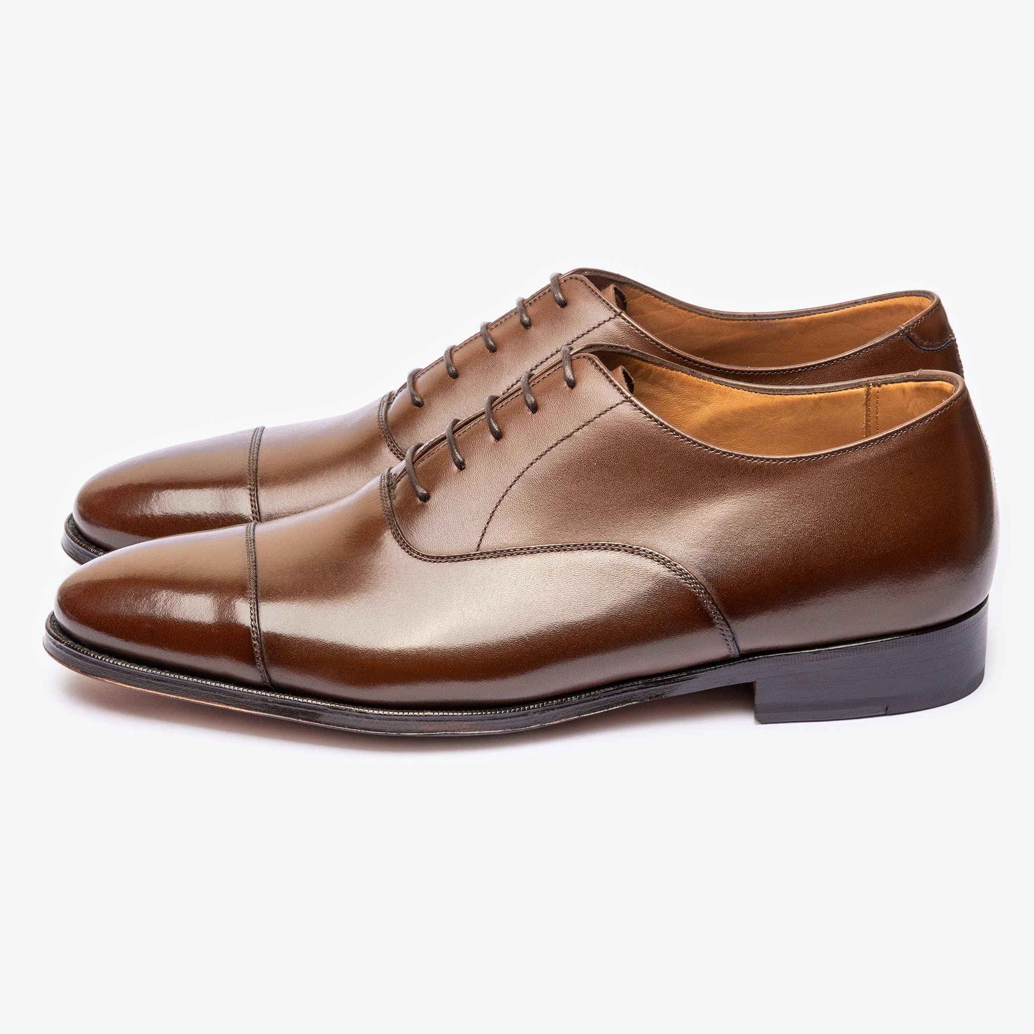 Straight Tip Oxford |  Brown - Blake Line