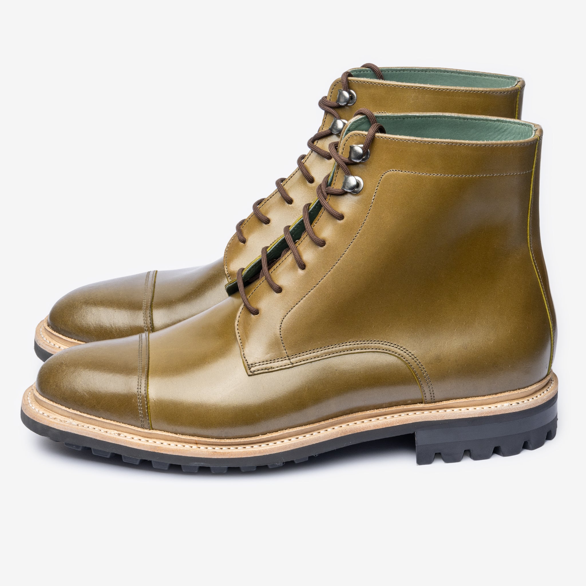 Service Boot |  Olive Shell Cordovan - Rui Boot Last