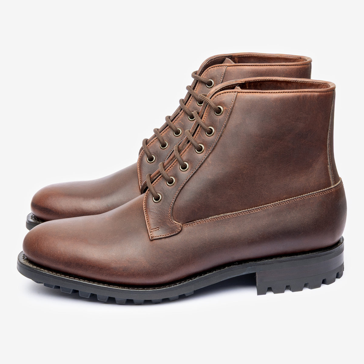 Field Boot | Brown Oil Pull Up - Saga Last