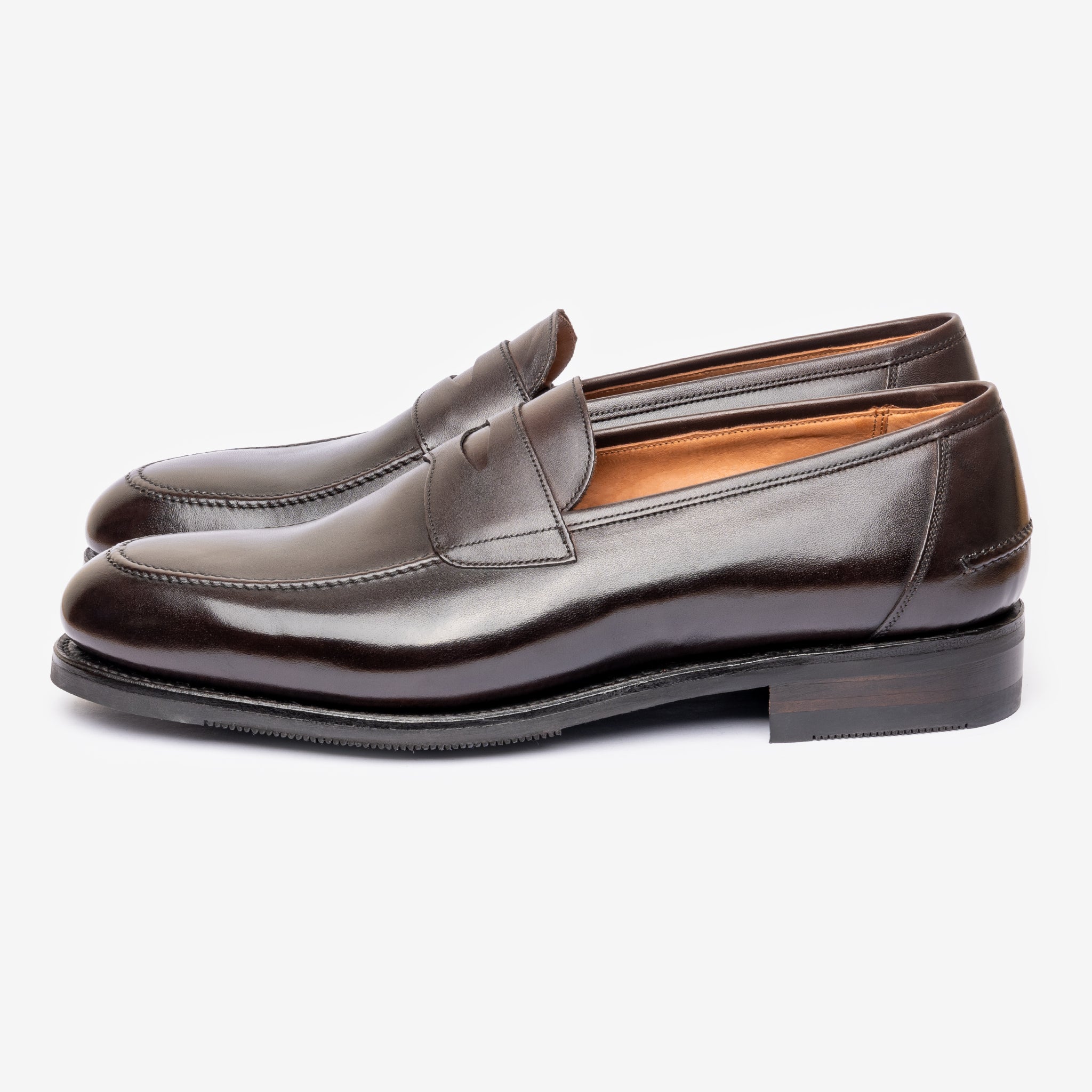 Penny Loafer II | Bitter Choco - Rufer Wide Last