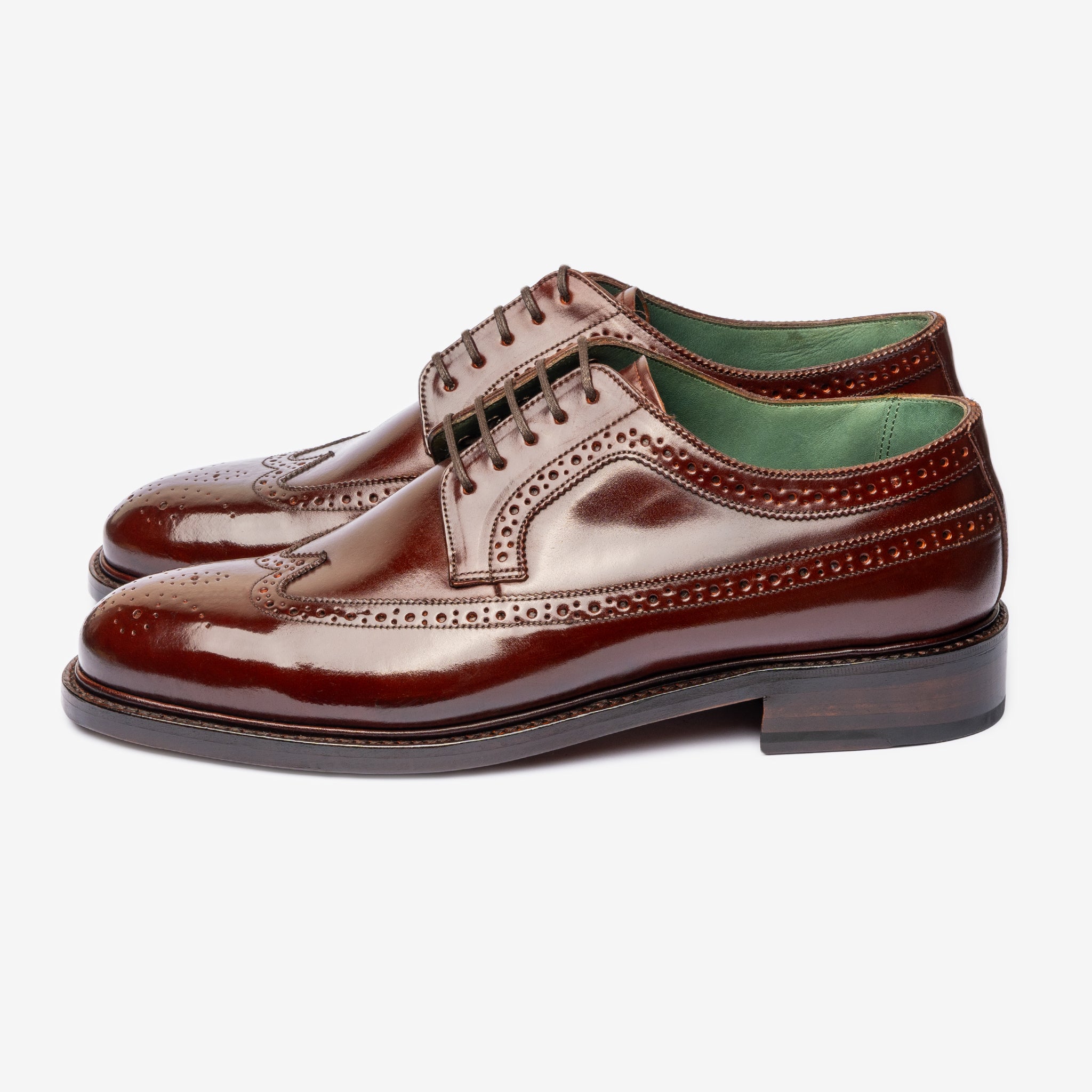 Longwing Derby |  Bordo Shell Cordovan - Rui Last