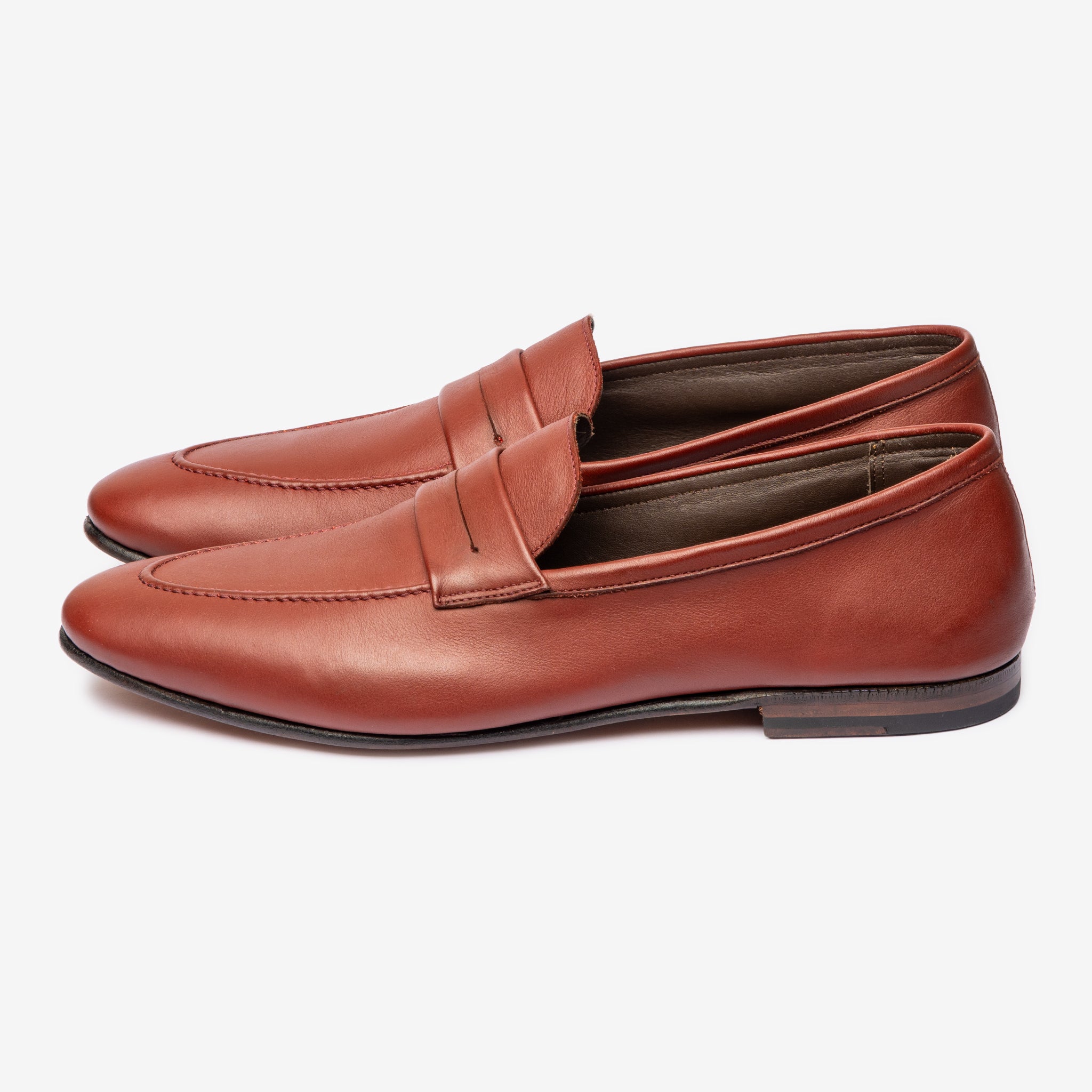 Punch Line Loafer |  Wine - Reverse Goodyear - Zilo Last
