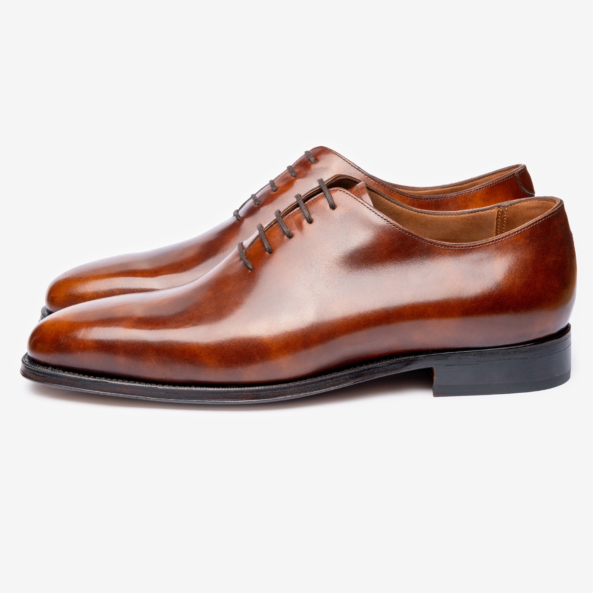 Wholecut Oxford |  Tan Museum Calf - Deus Last
