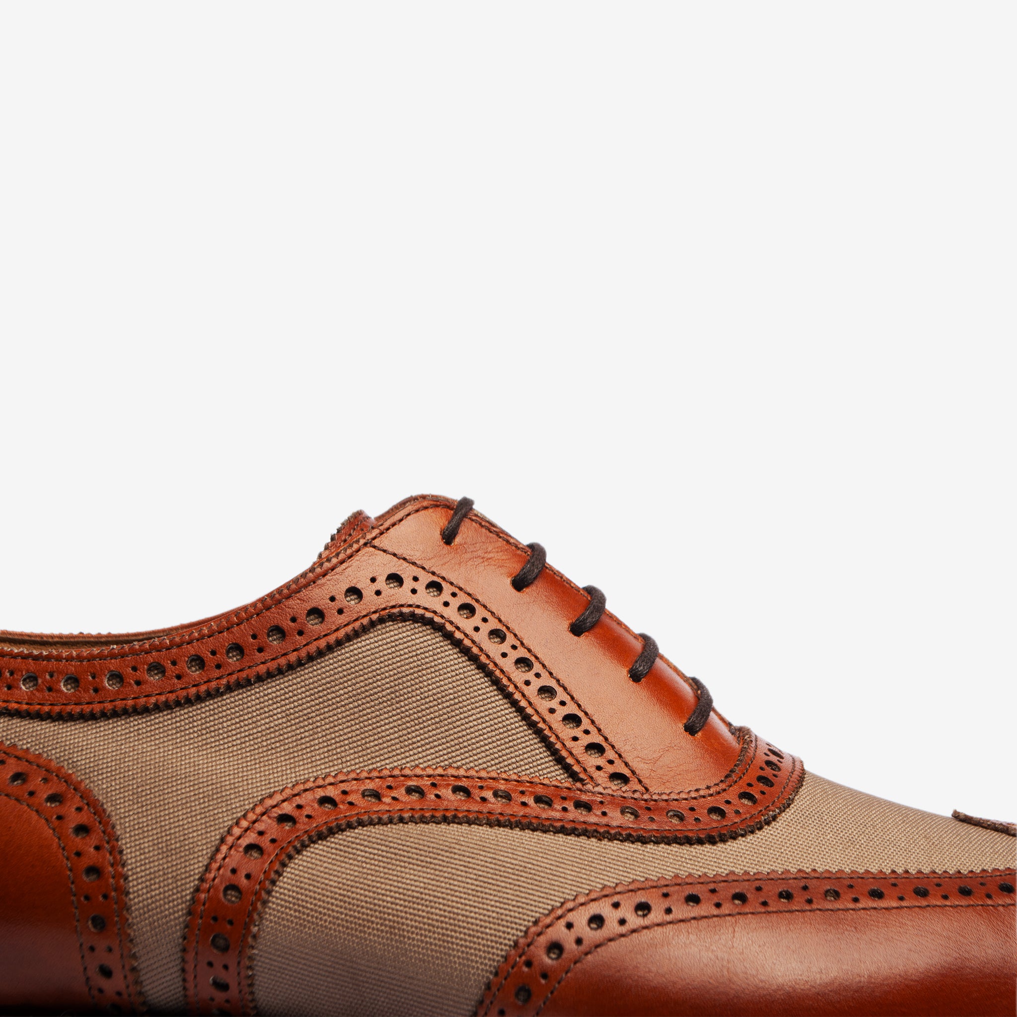 Spectator Oxford |  Tan - Zip Last