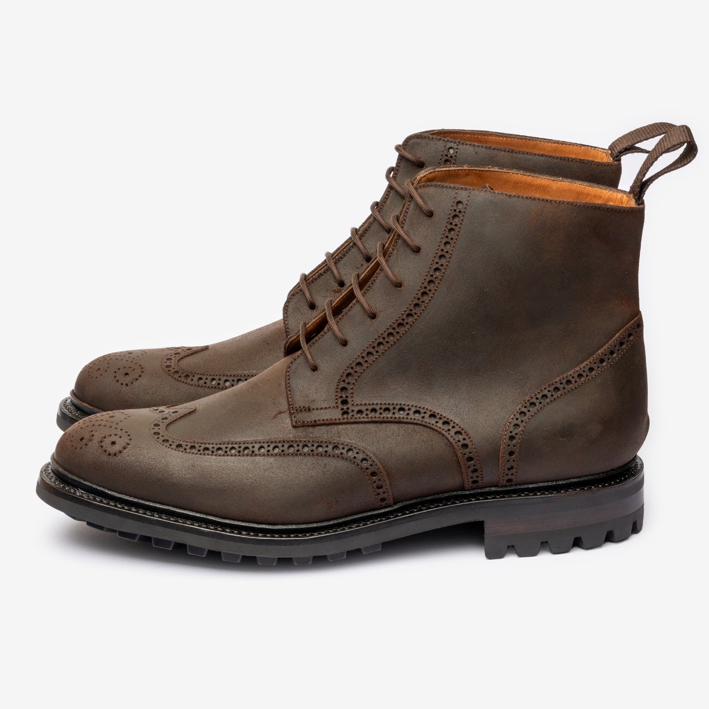 Wingtip Boot - Waxy Commander Brown - Saga Last