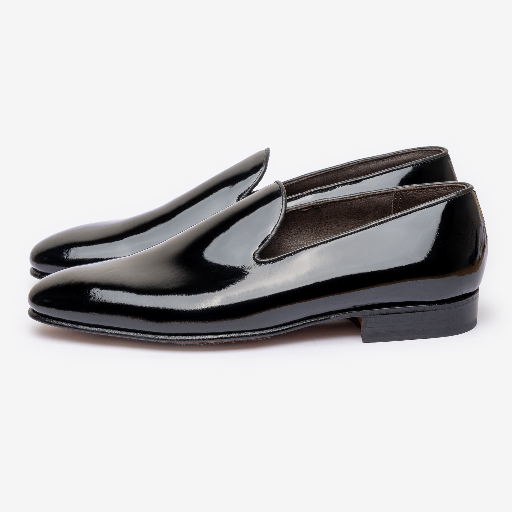 Plain Loafer | Black Patent - Blake Line