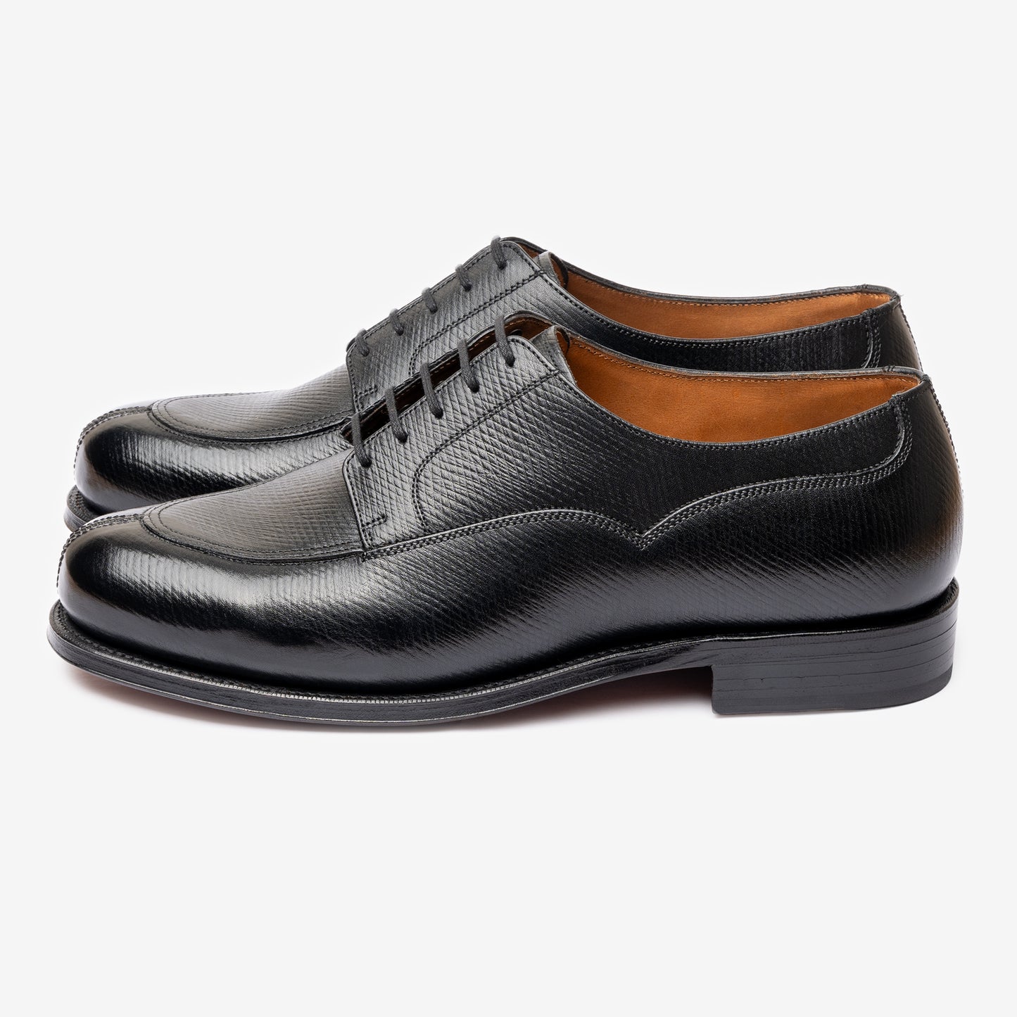 Dimple Derby - Black Reindeer Calf - Mag Last