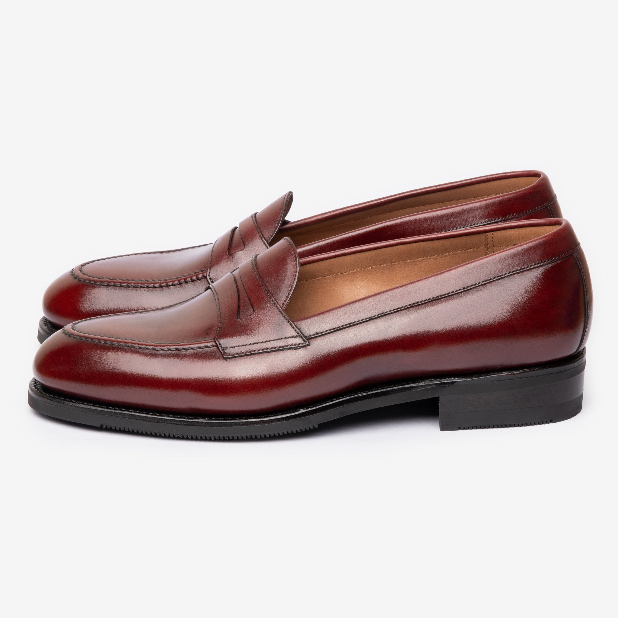 Prep Loafer |  Burgundy - Rufer Last