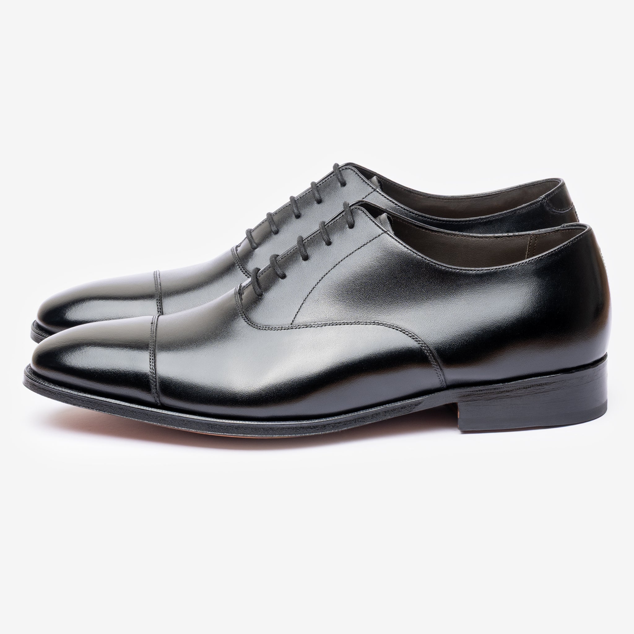 Straight Tip Oxford |  Black - Blake Line