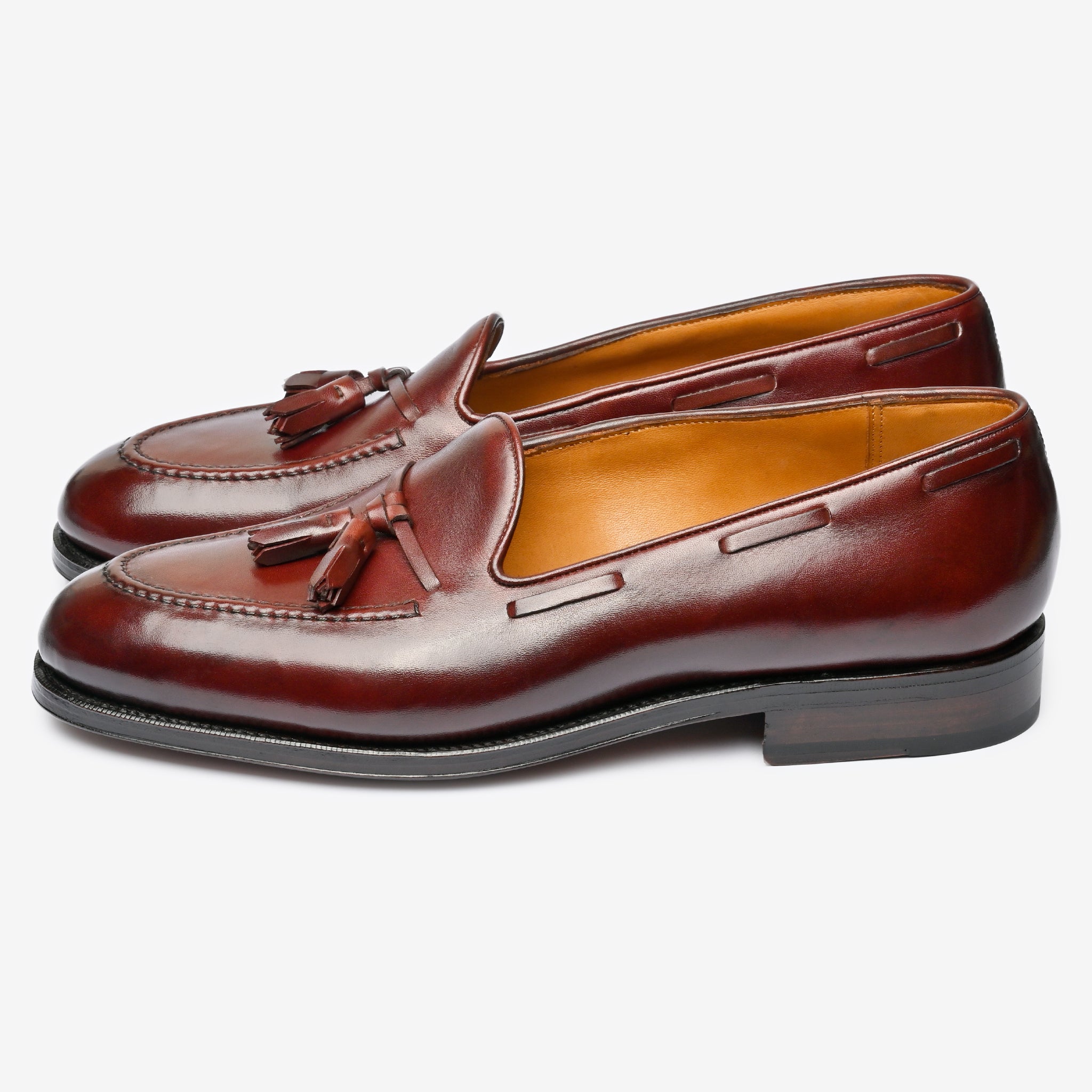 Ivy Loafer |  Burgundy - Rufer Last