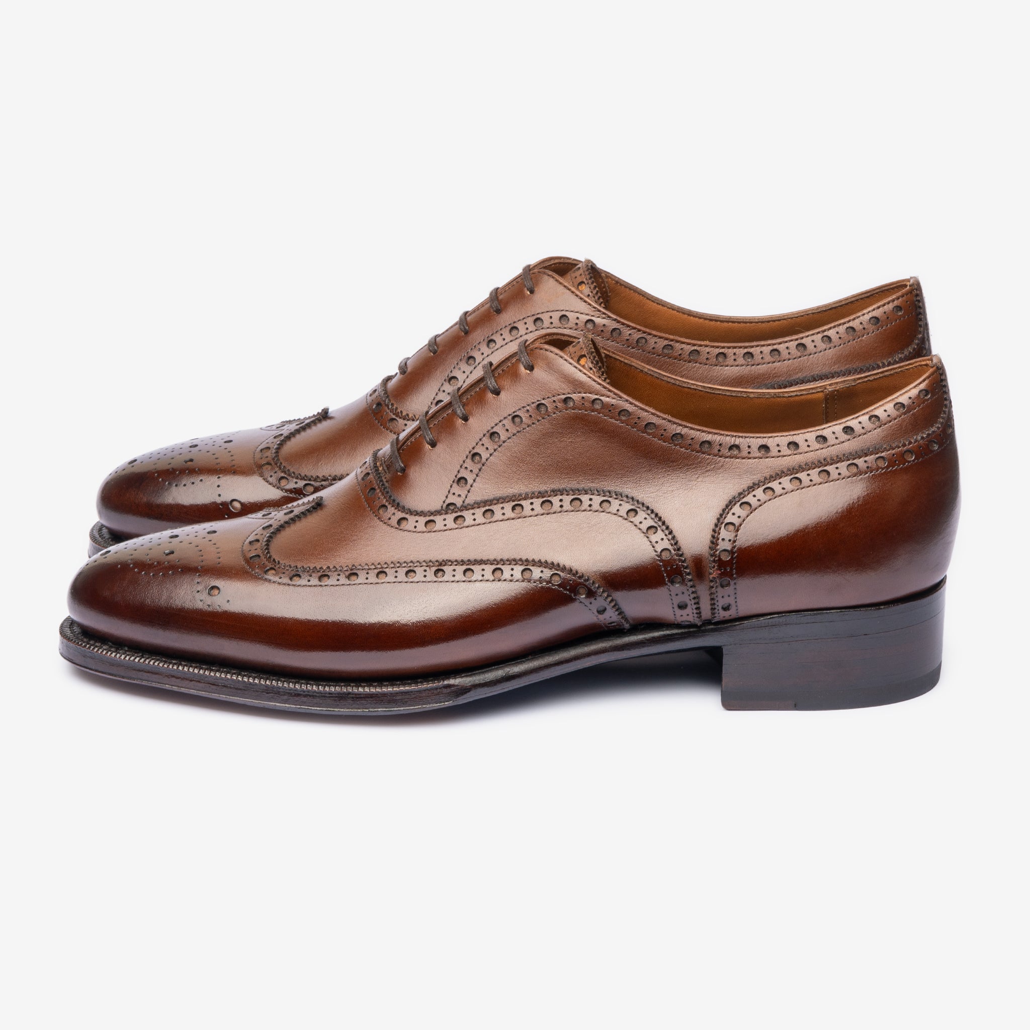 Wingtip Oxford |  Brown - Chip Last - Founders 25