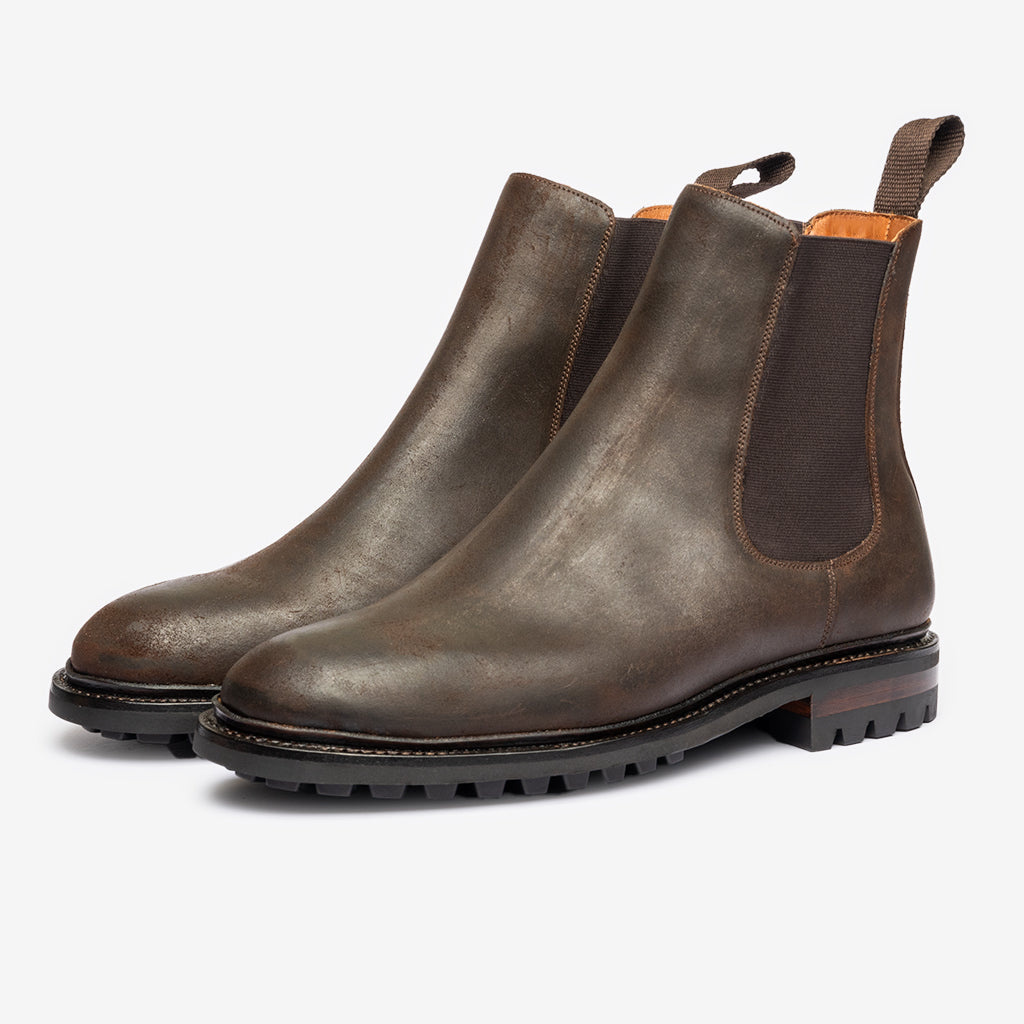 Chelsea Boot - Waxy Commander Brown - Rui Boot Last