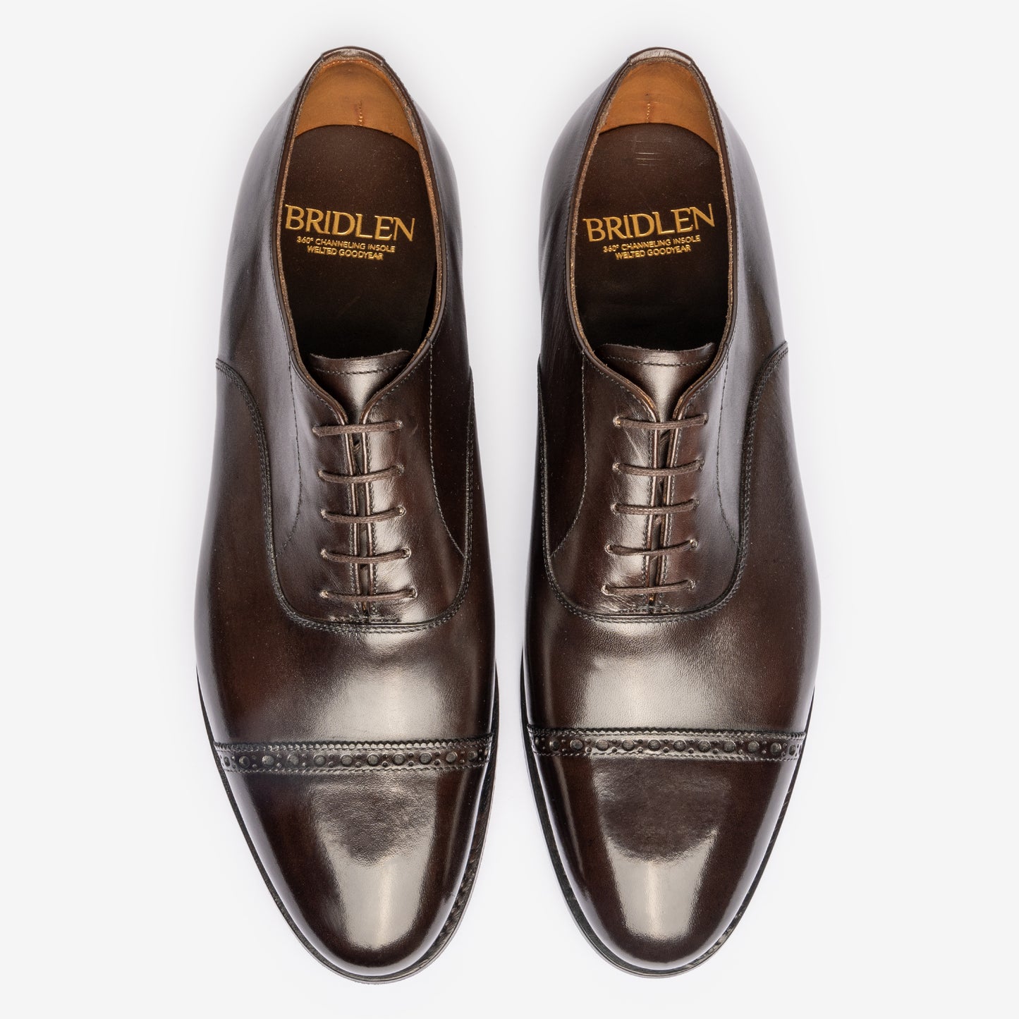 Punch Cap Oxford - Bitter Choco - Chip Last