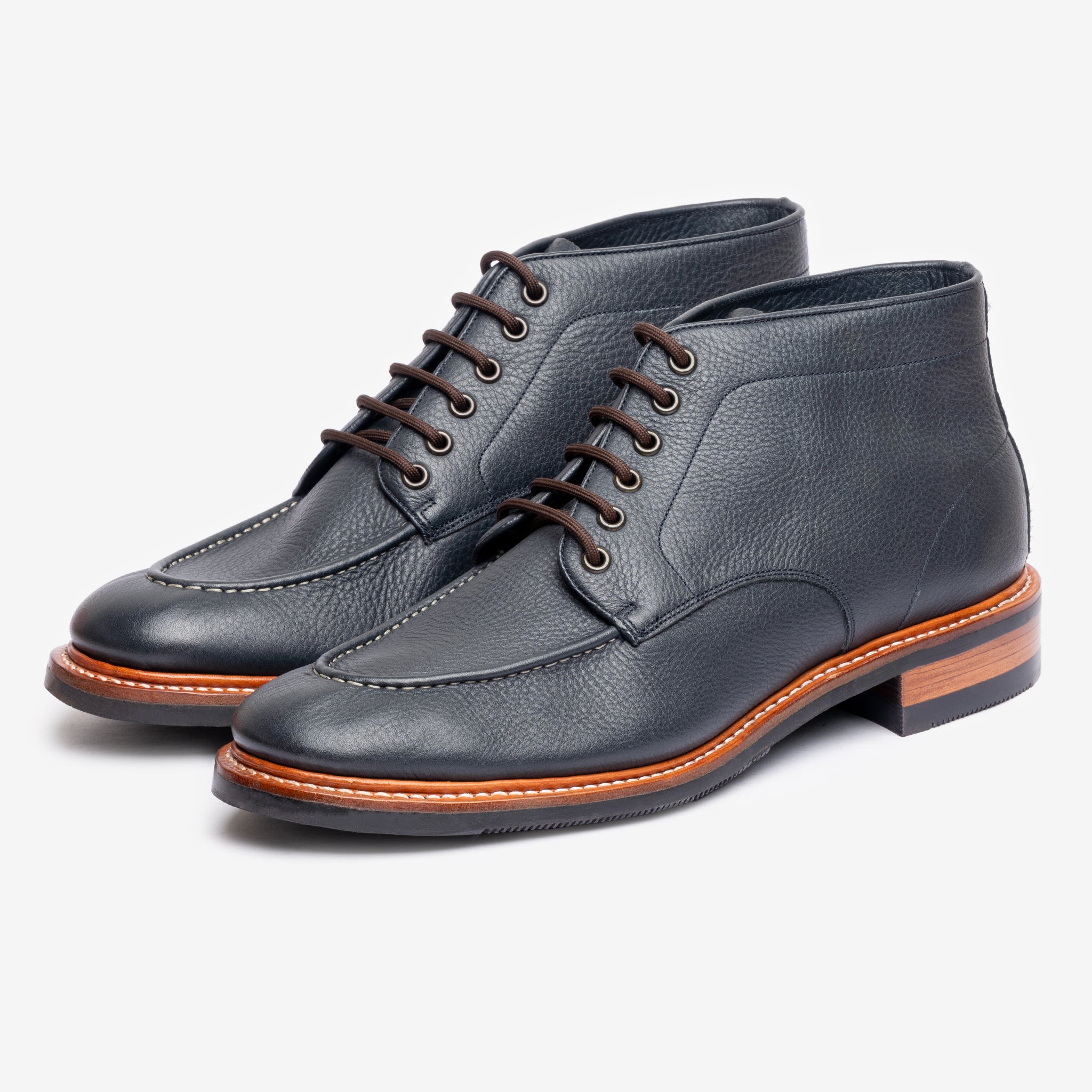 Unlined Detroit Boot | Marine - Saga Last