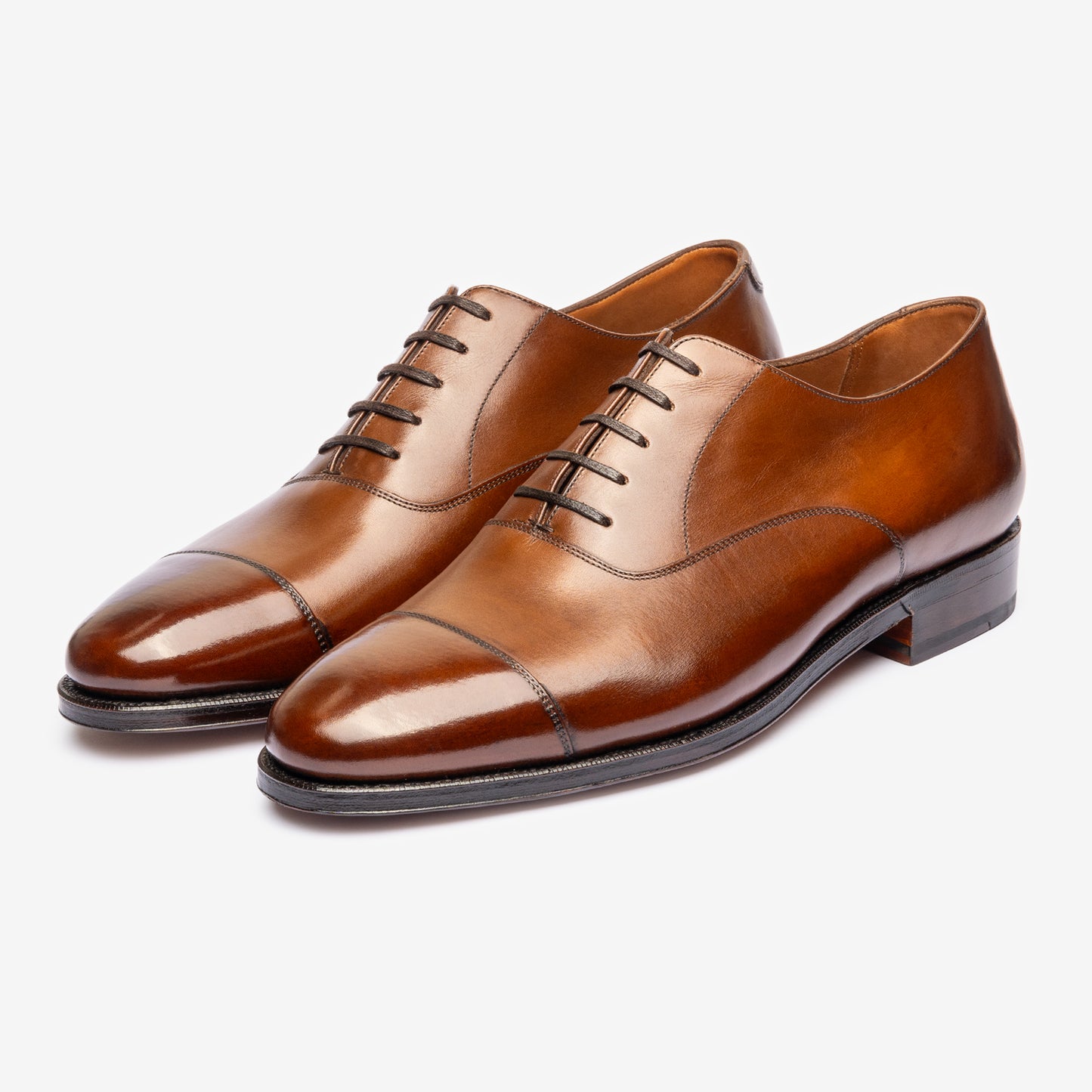 Straight Tip Oxford - Brown - Zip Last