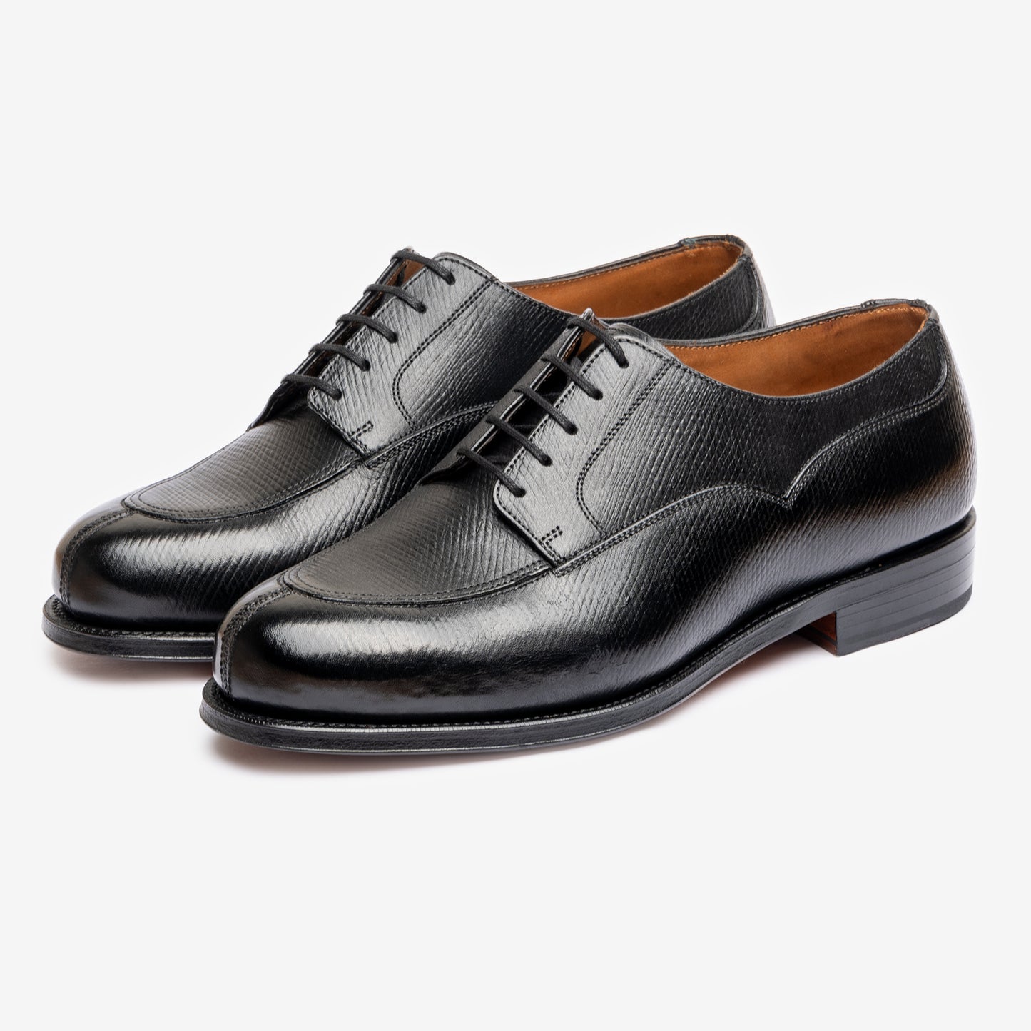 Dimple Derby - Black Reindeer Calf - Mag Last