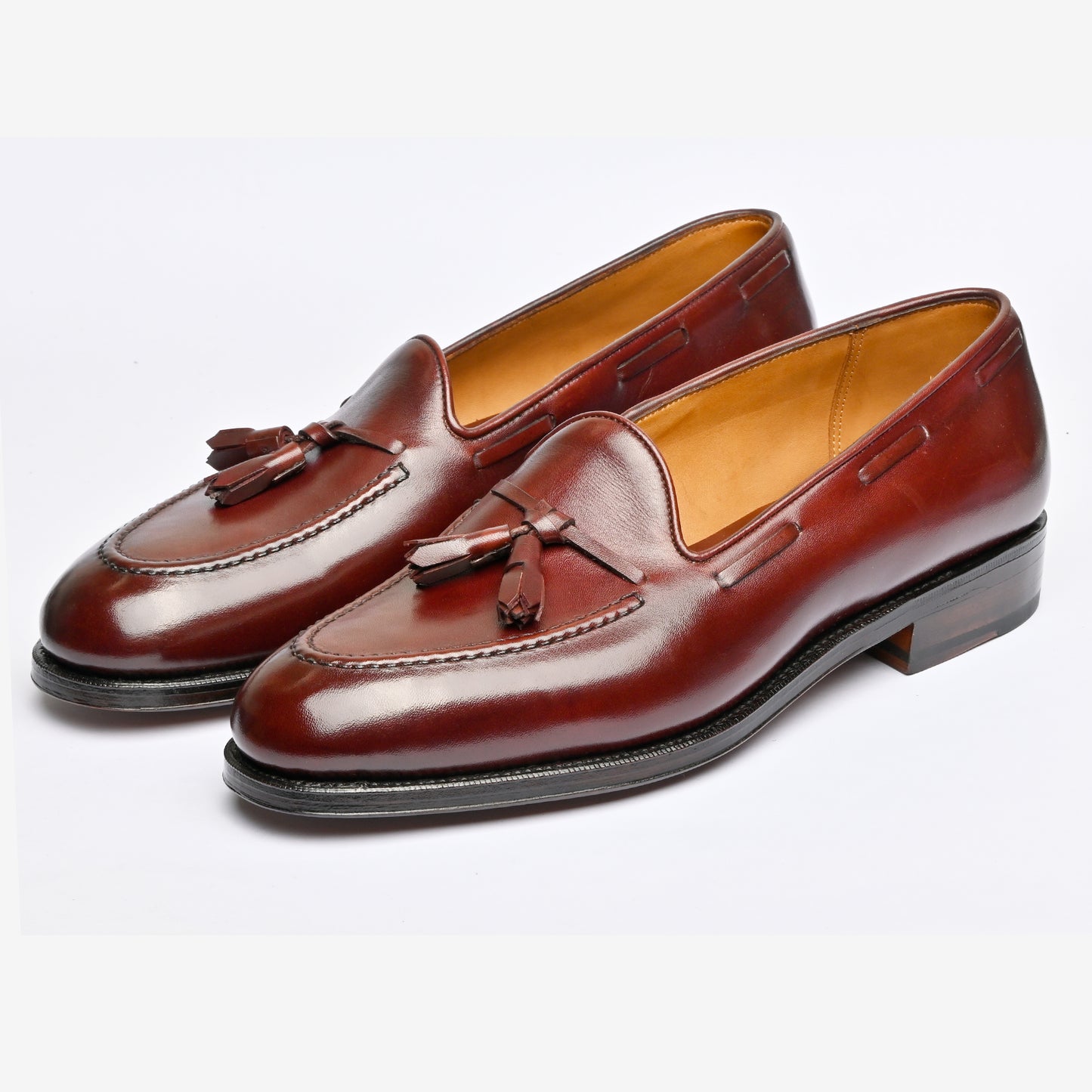Ivy Loafer - Burgundy - Rufer Last