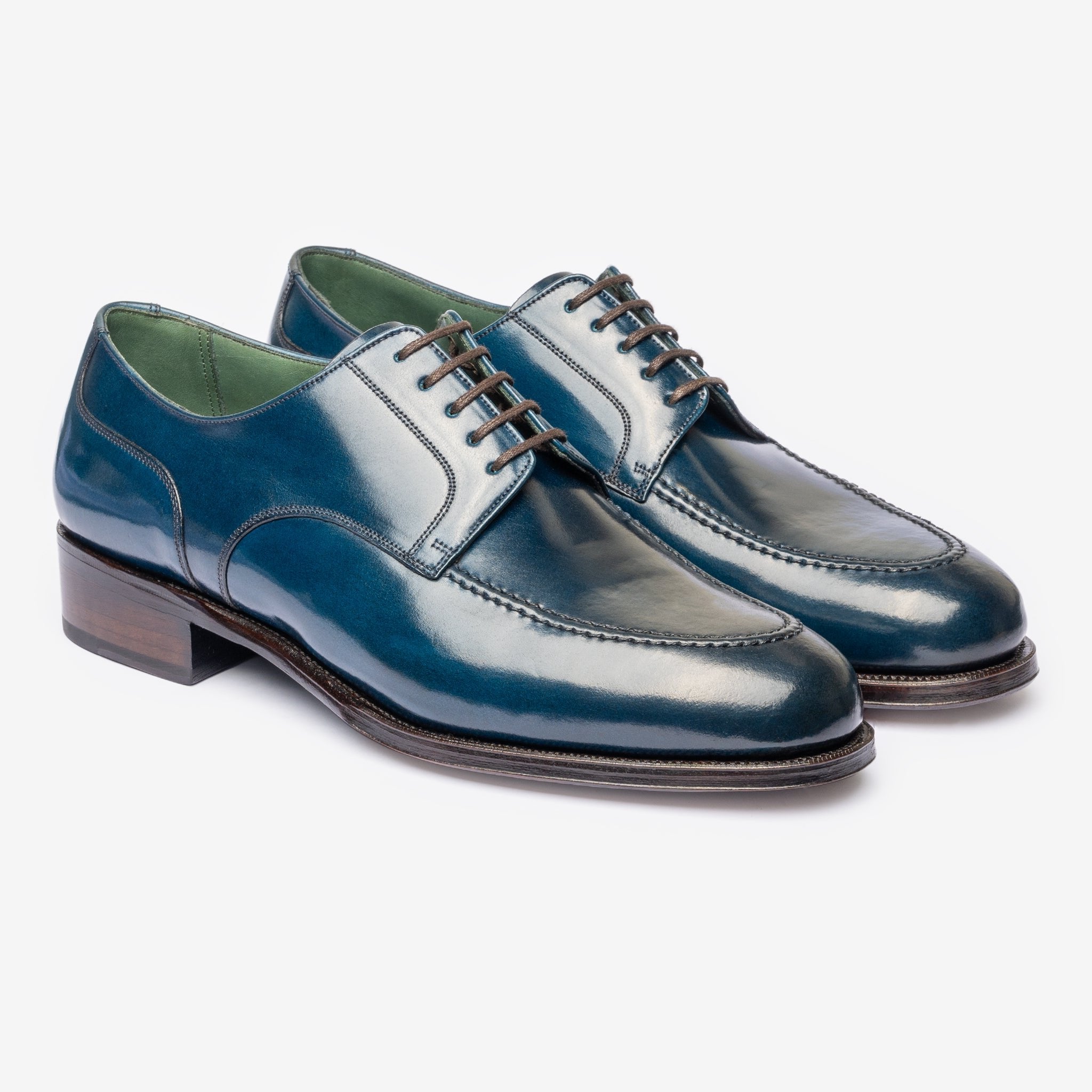 U-Tip Derby | Blue Shell Cordovan - Rui Last