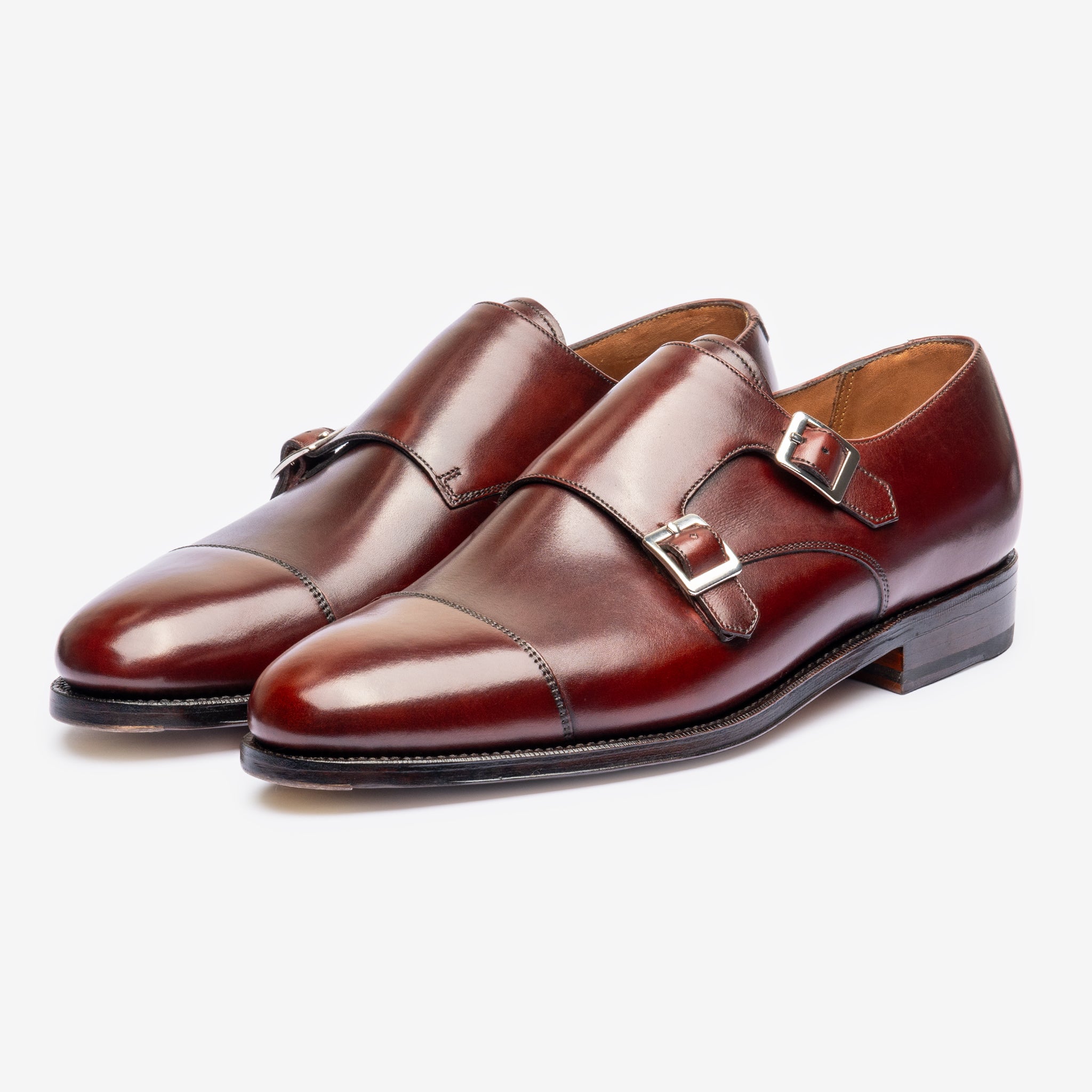 Double Monk |  Burgundy - Zip Last