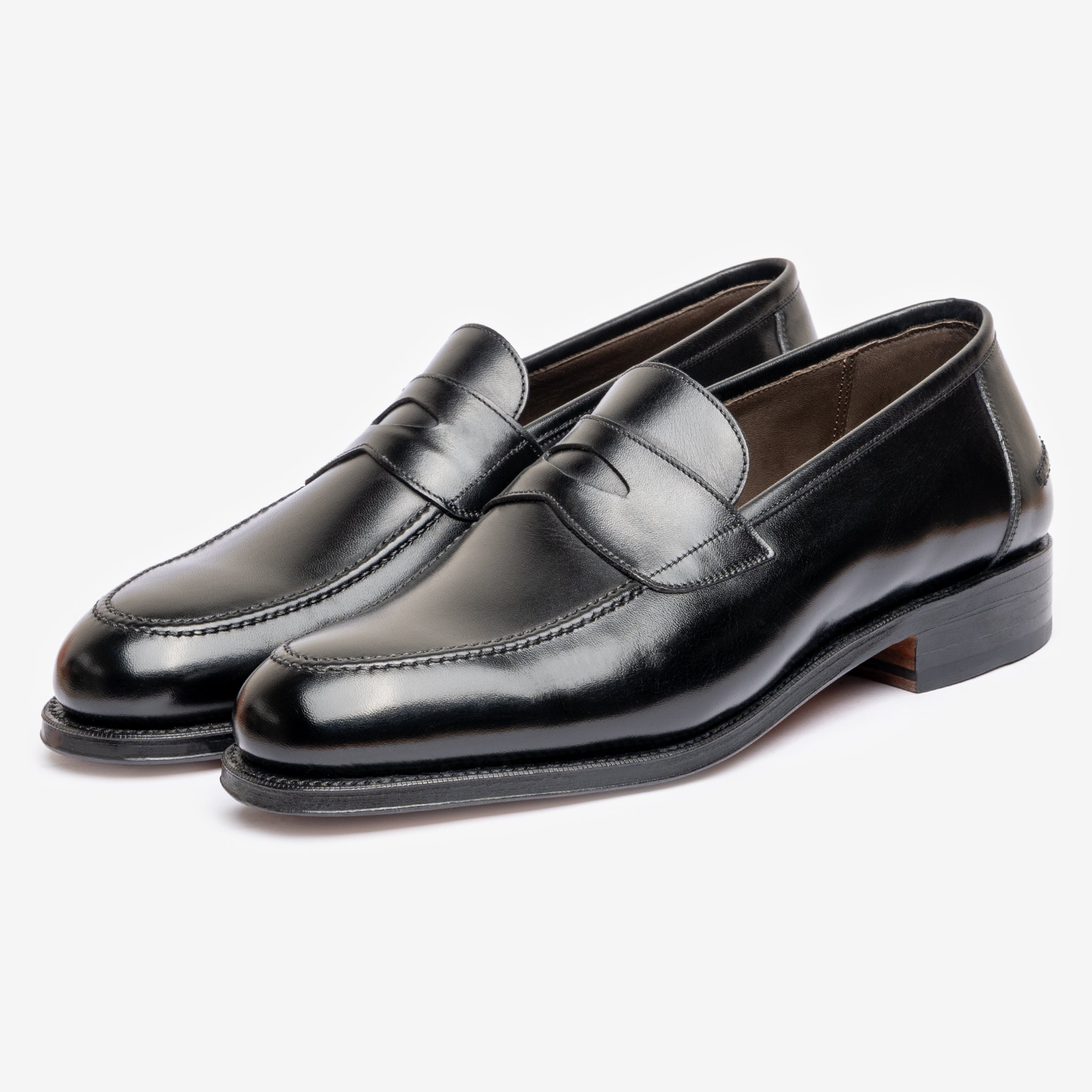 Penny Loafer Ii |  Black - Rufer Last