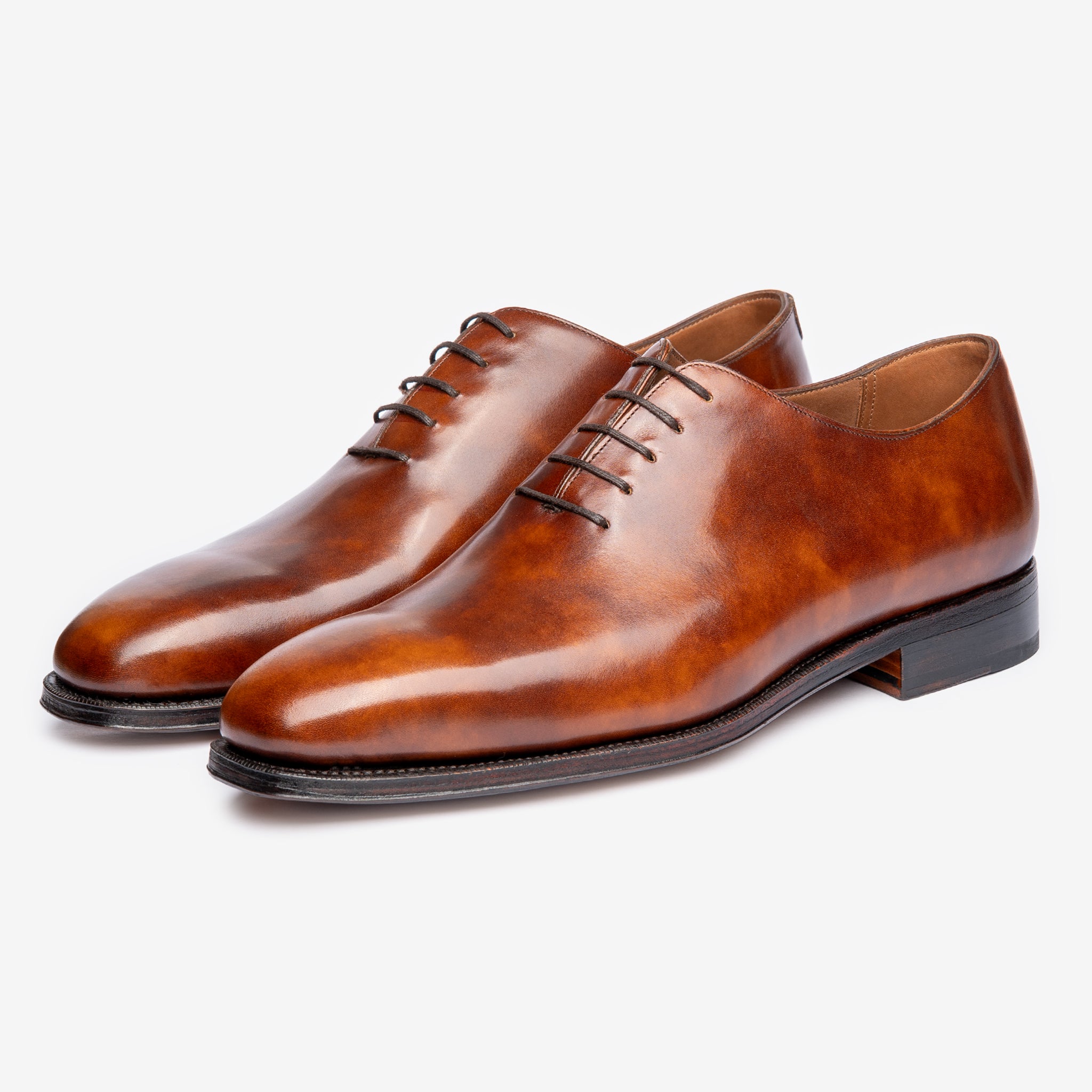 Wholecut Oxford |  Tan Museum Calf - Deus Last