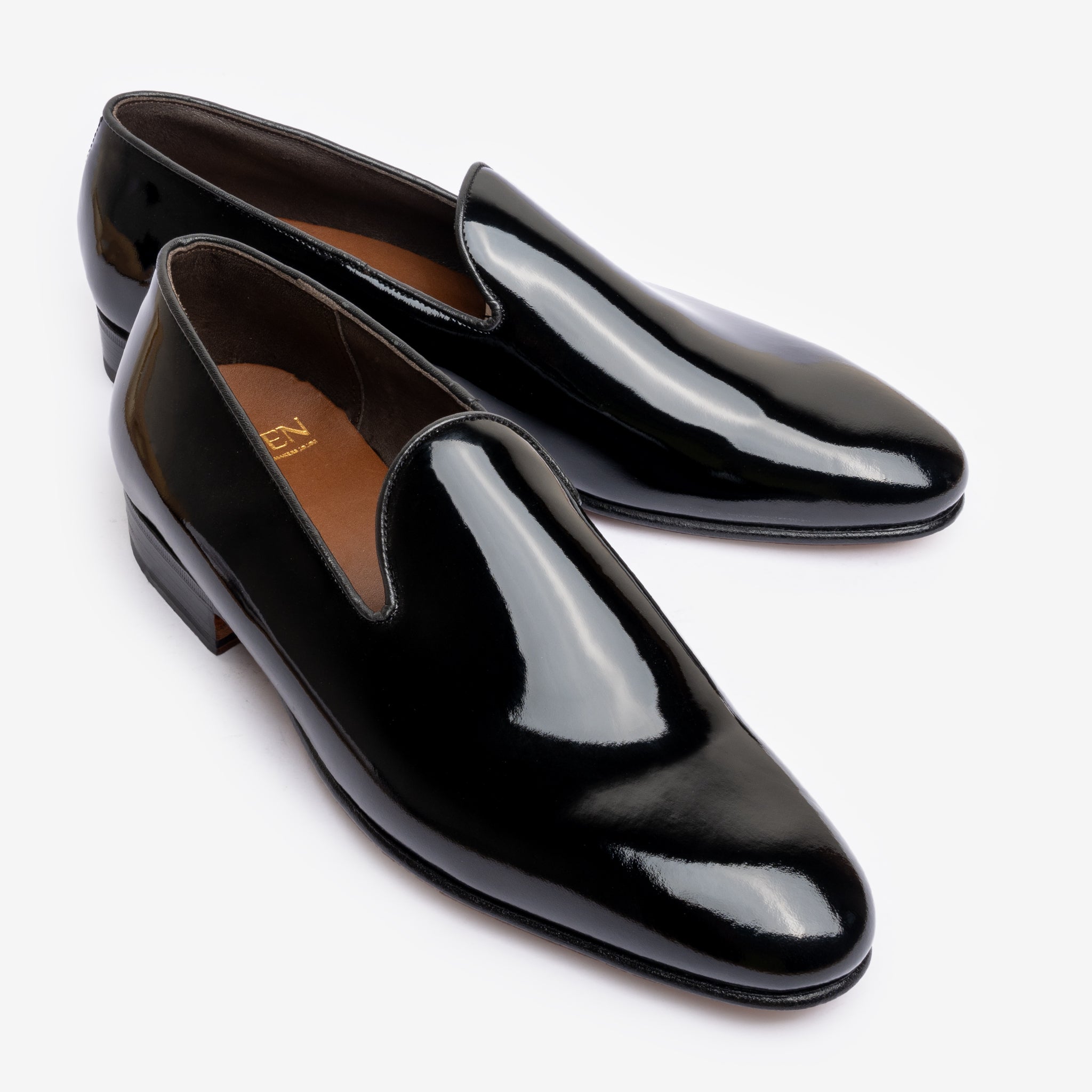 Plain Loafer | Black Patent - Blake Line