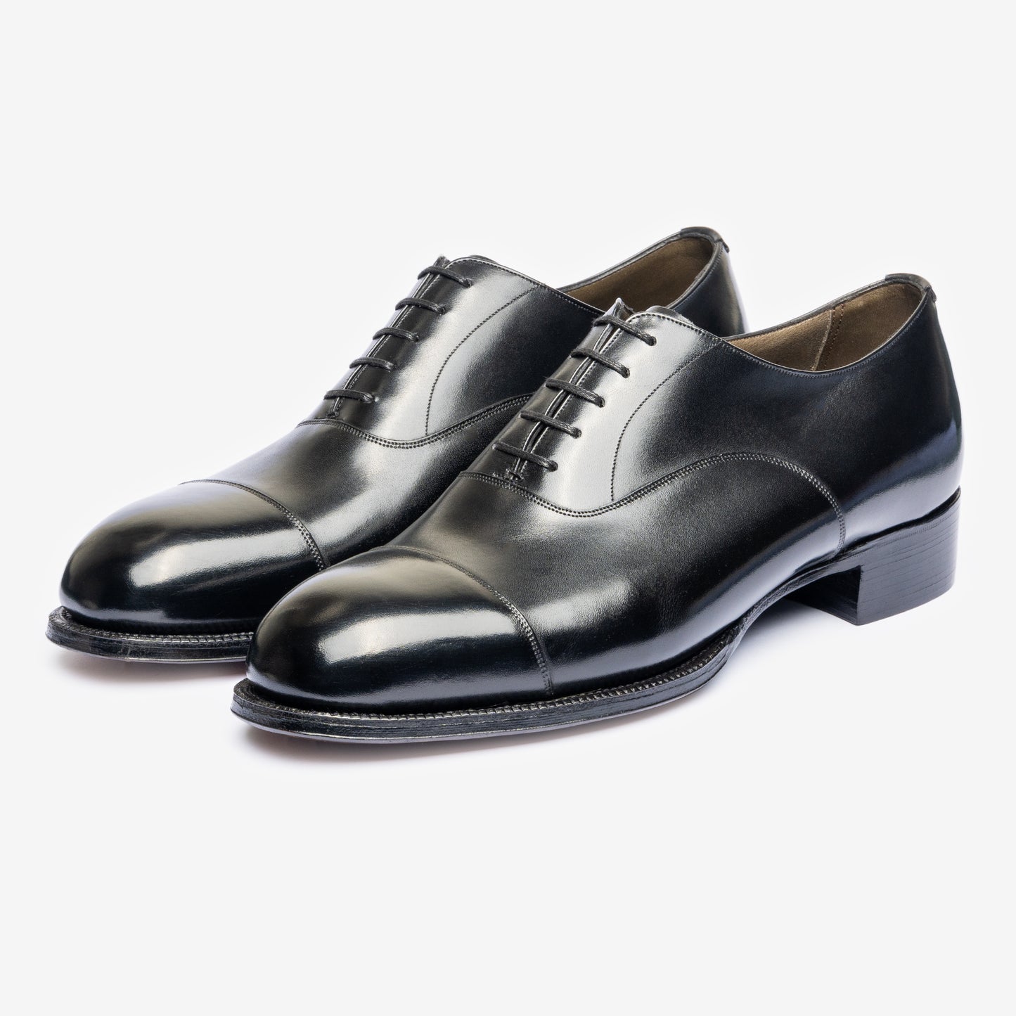 Straight Tip Oxford - Black - Char Last - Founders 25