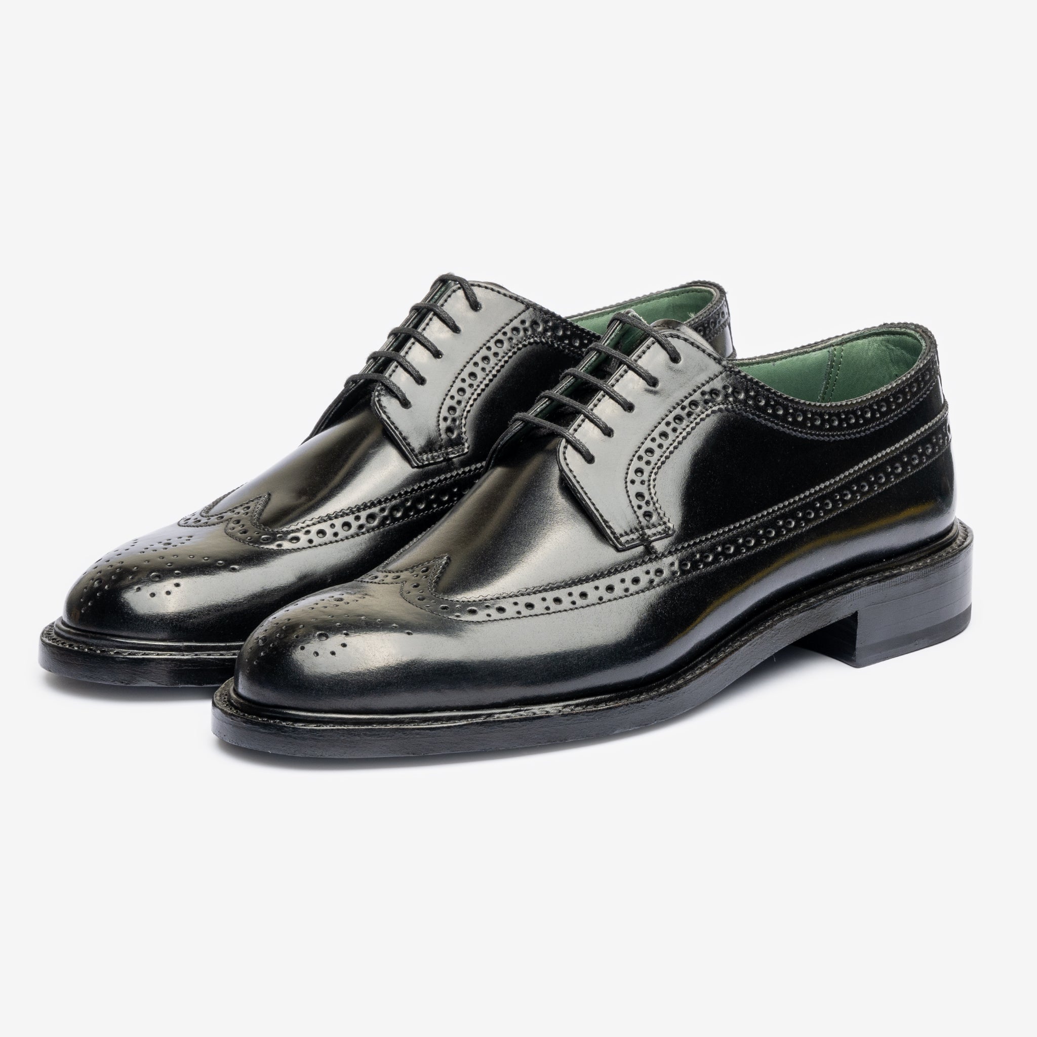 Longwing Derby |  Black Shell Cordovan - Rui Last