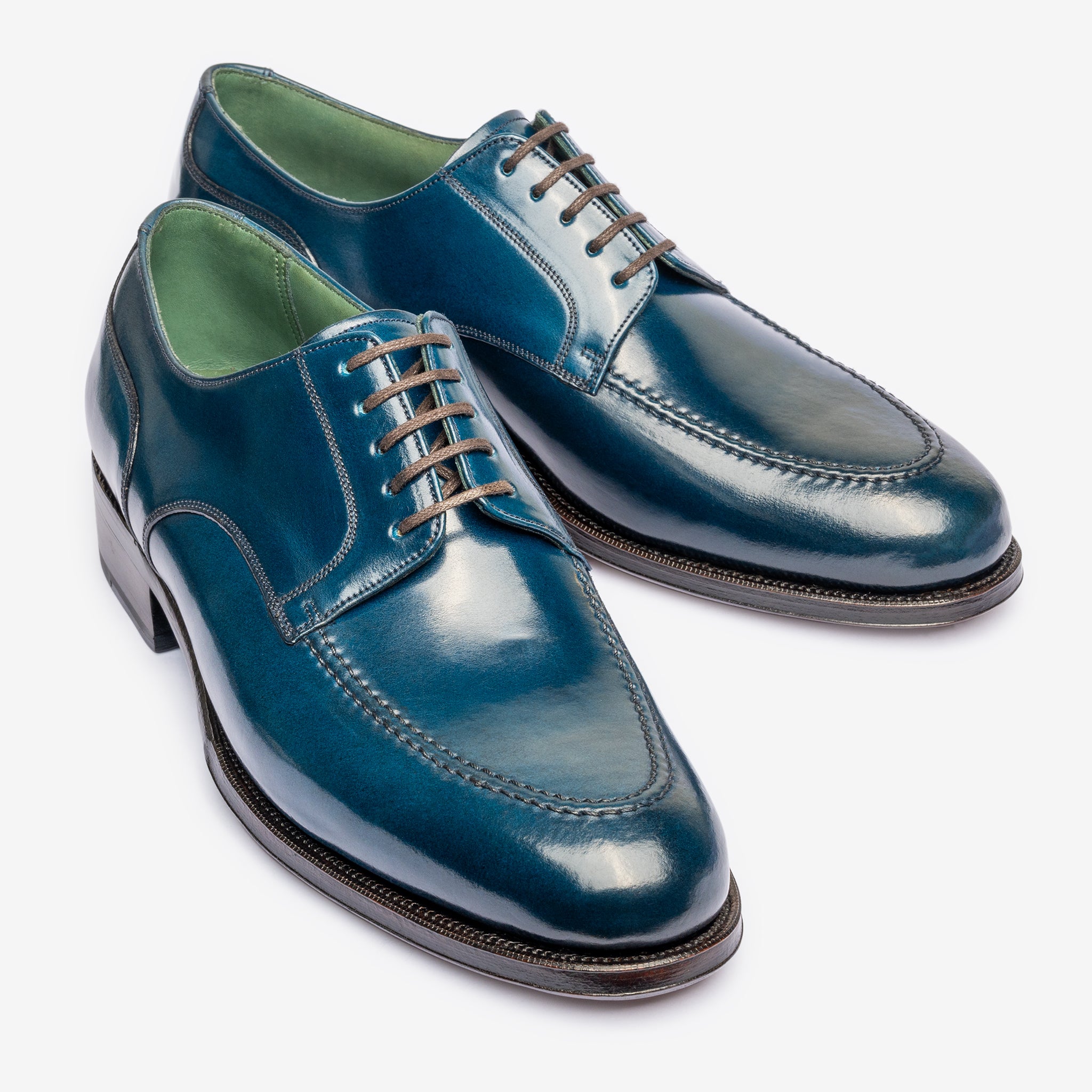U-Tip Derby | Blue Shell Cordovan - Rui Last