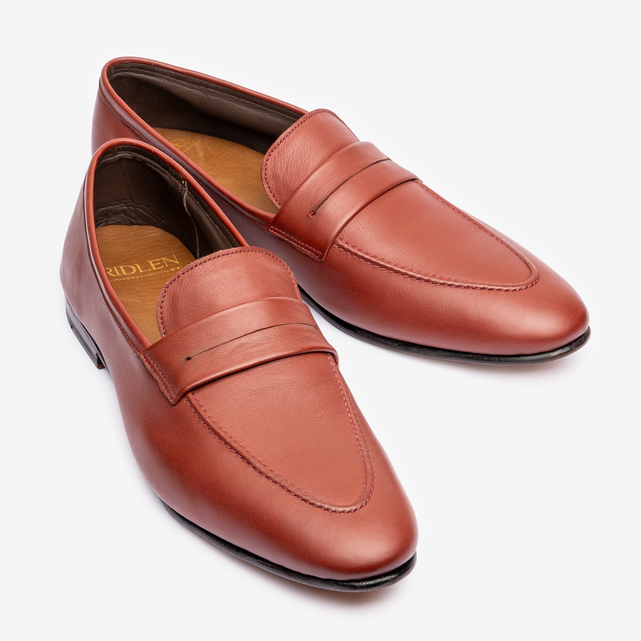 Punch Line Loafer |  Wine - Reverse Goodyear - Zilo Last
