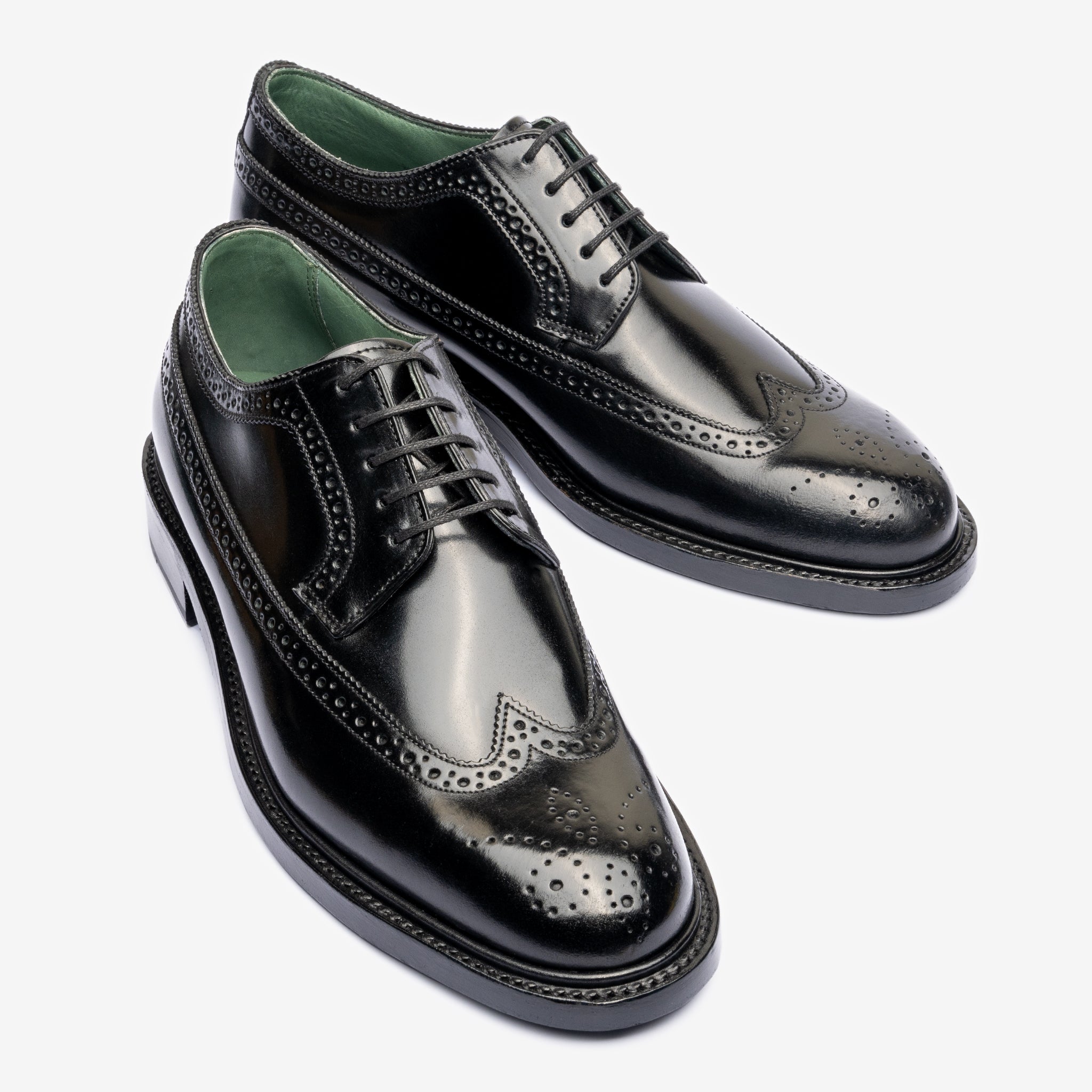 Longwing Derby |  Black Shell Cordovan - Rui Last